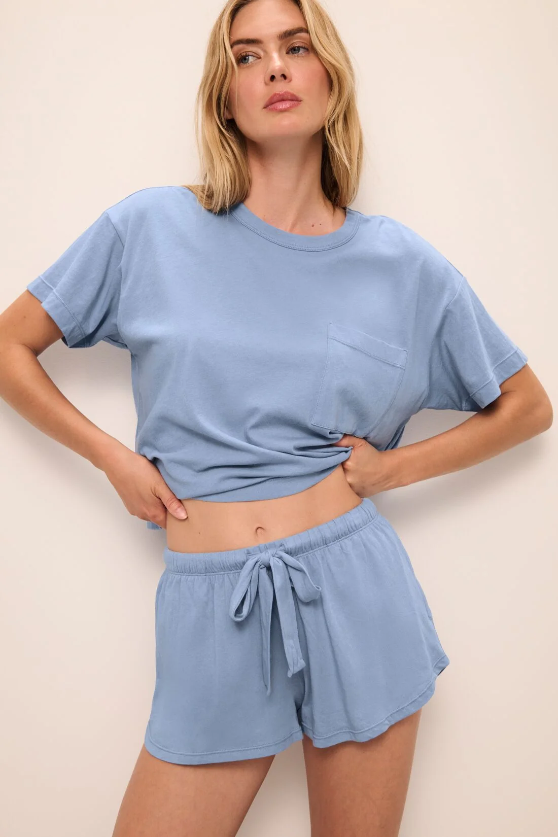 Aloe Cotton Short Sleeve Tee - Image 4