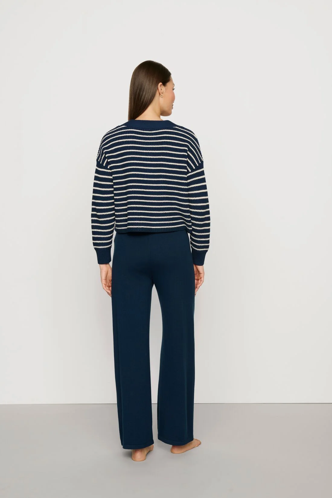 Coastal Cotton Sweater Cardigan - Image 3