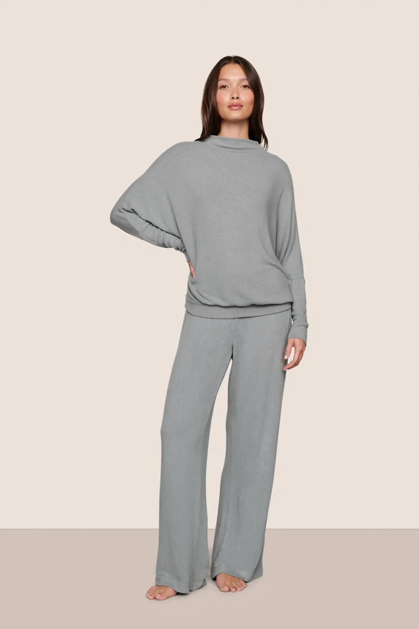 Cozy Time Mock Neck Pullover - Image 4