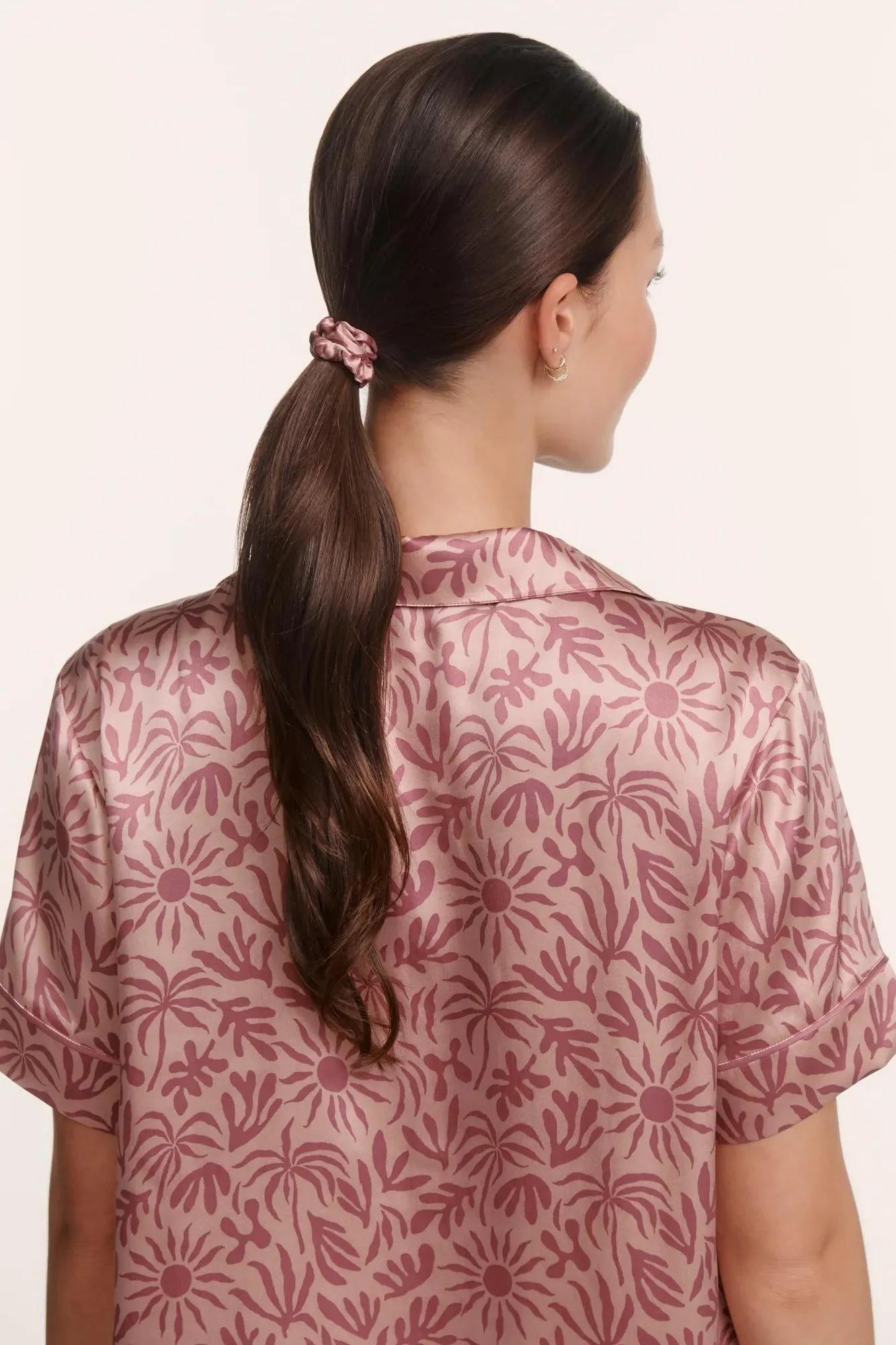 Eberjey x ILIA - Printed Washable Silk Scrunchie 2 Pack - Image 3
