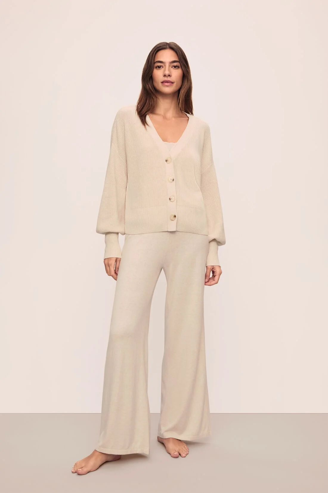 Fine Gauge Sweater Cardigan - Image 2