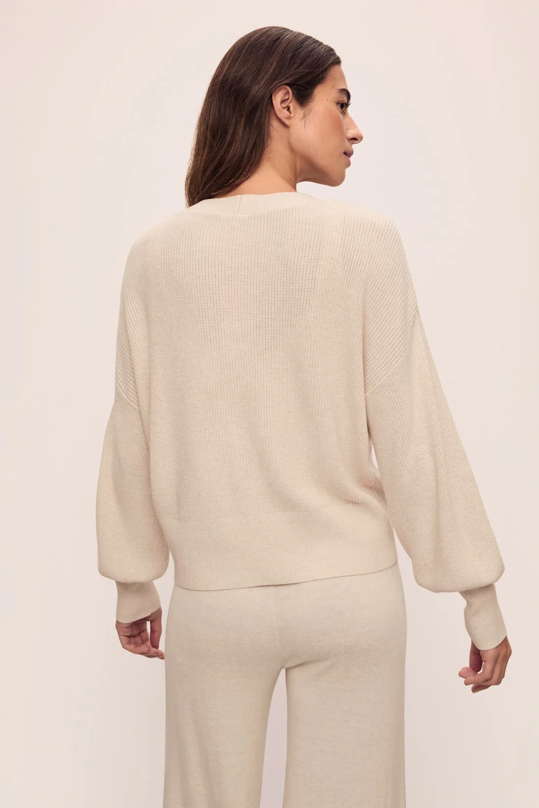 Fine Gauge Sweater Cardigan - Image 5