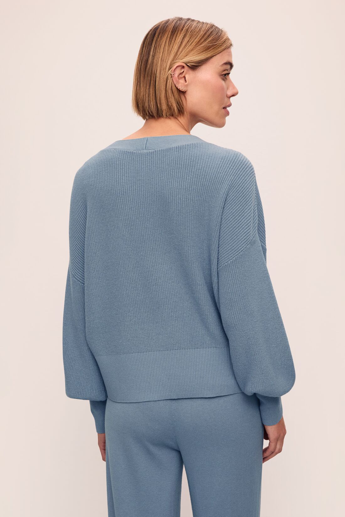 Fine Gauge Sweater Cardigan - Image 3