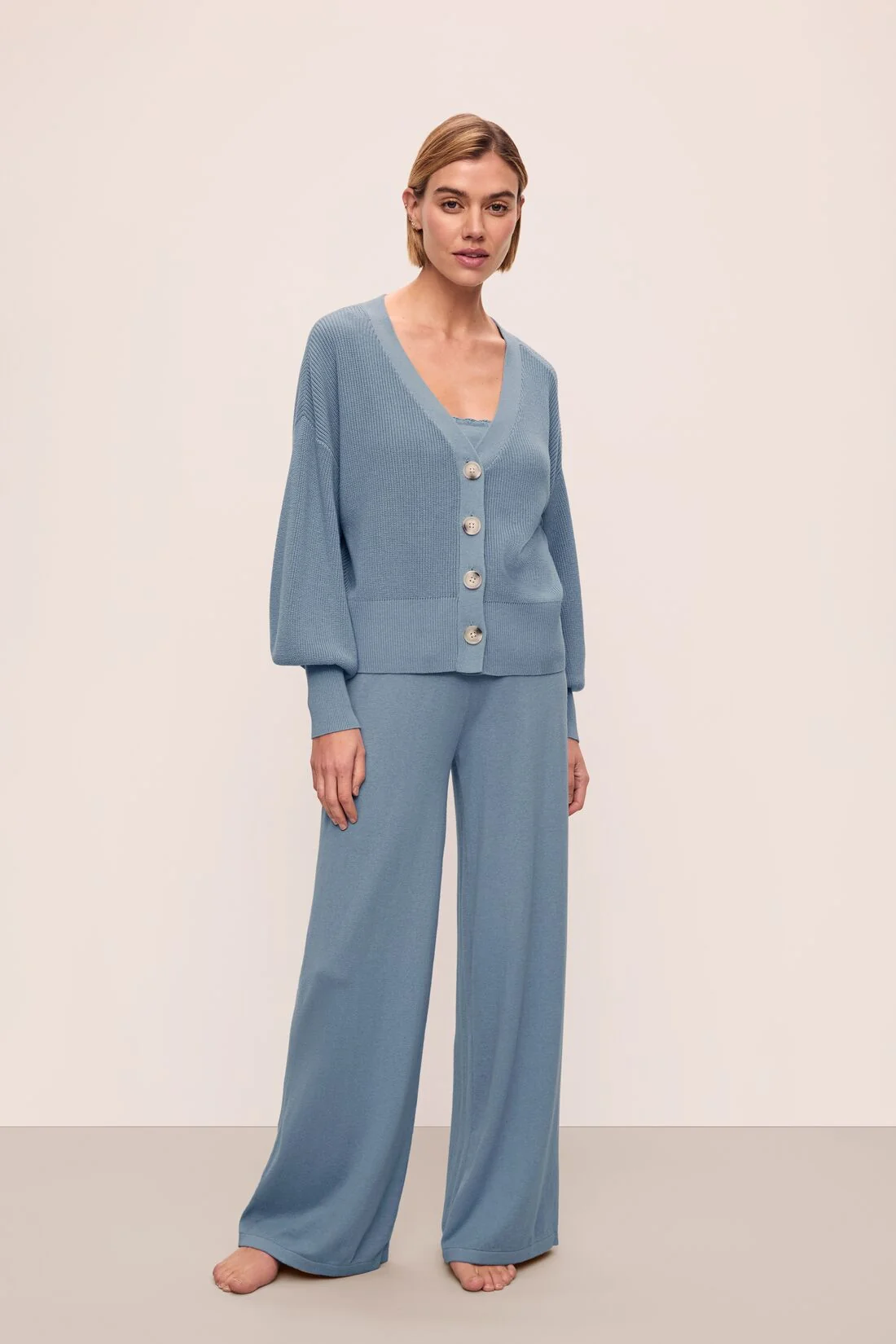 Fine Gauge Sweater Cardigan - Image 4