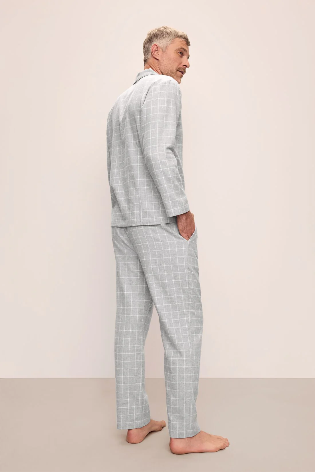 Men's Flannel Long PJ Set - Image 3