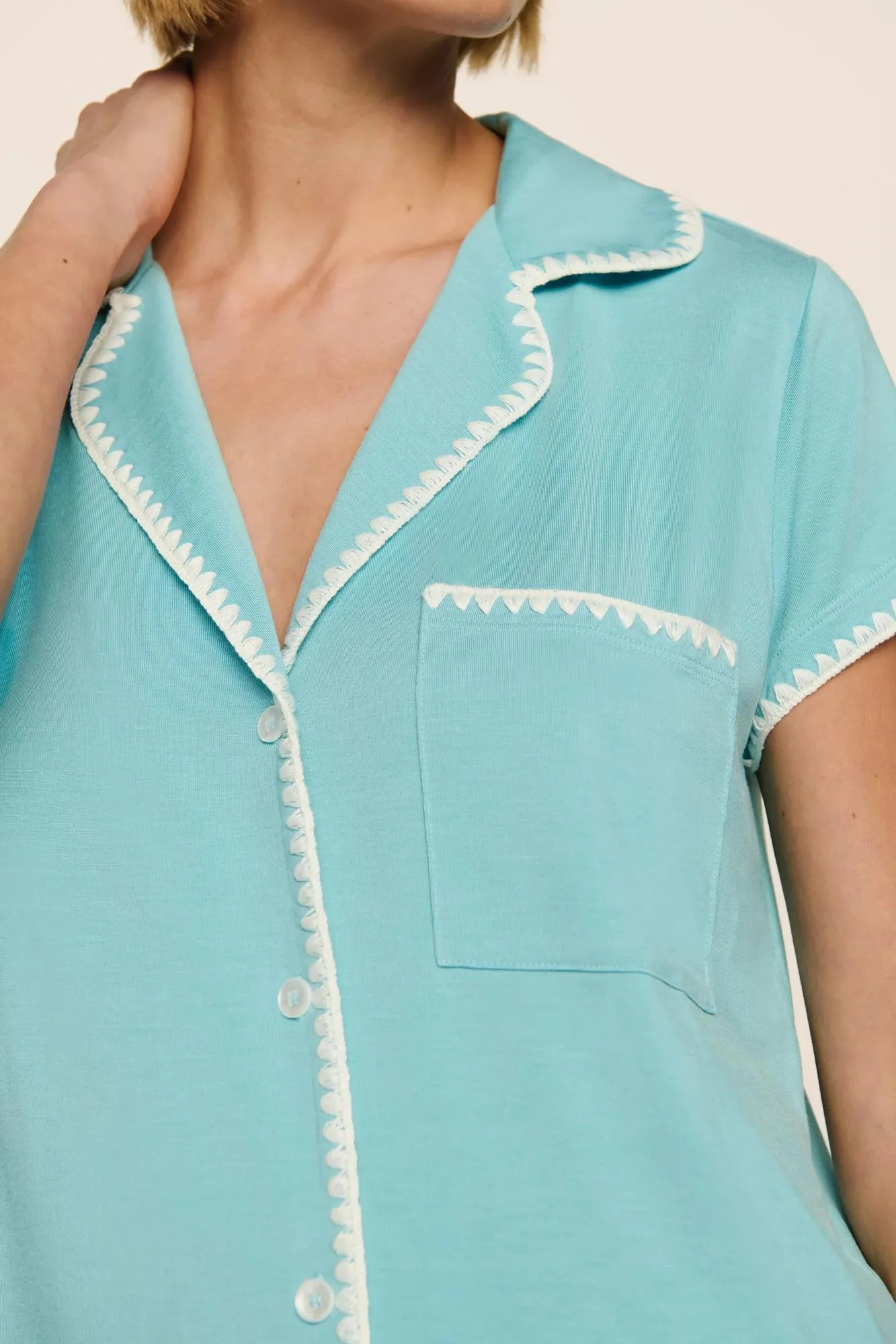 Frida TENCEL™ Modal Shortie Short PJ Set - Image 2