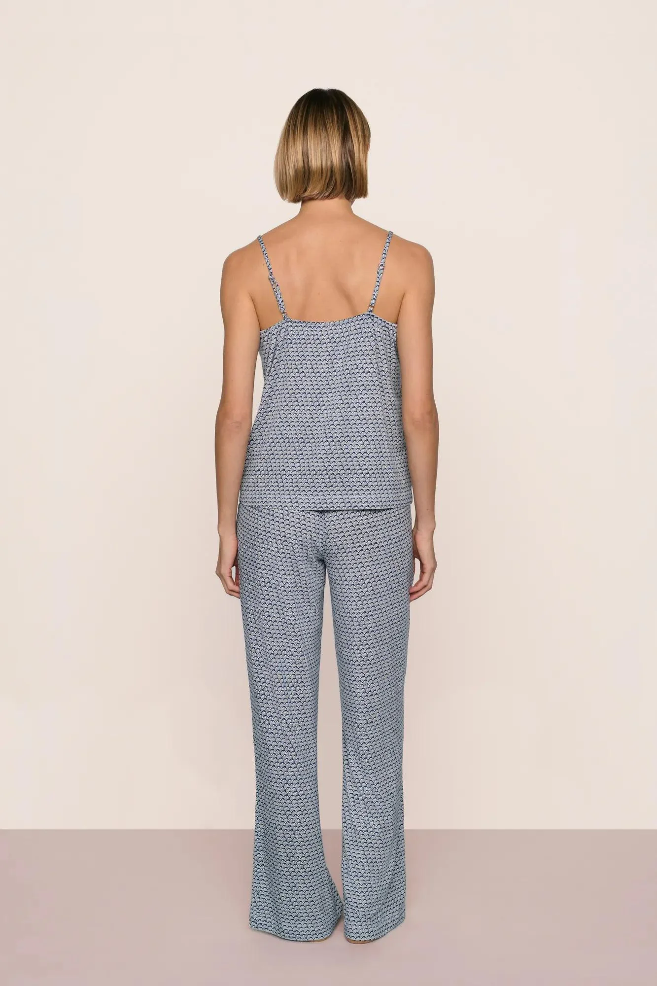 Gisele Printed TENCEL™ Modal Cami & Pant PJ Set - Image 4