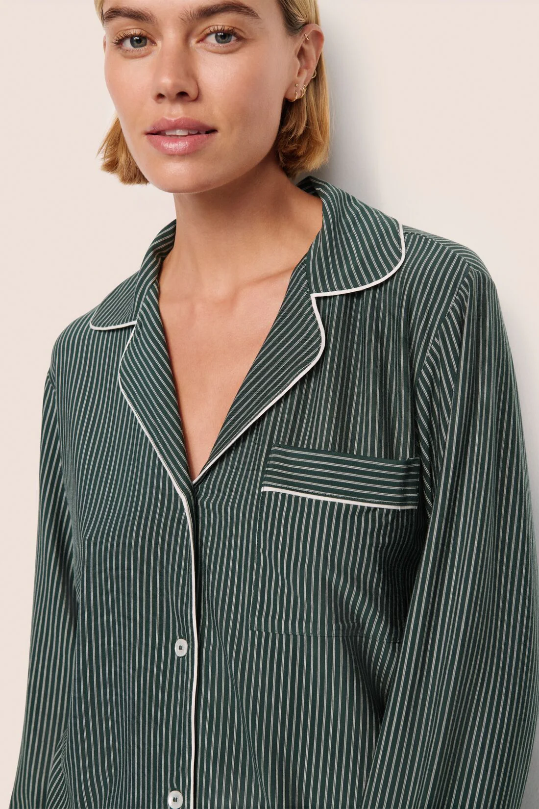 Gisele Printed TENCEL™ Modal Long PJ Set - Image 3