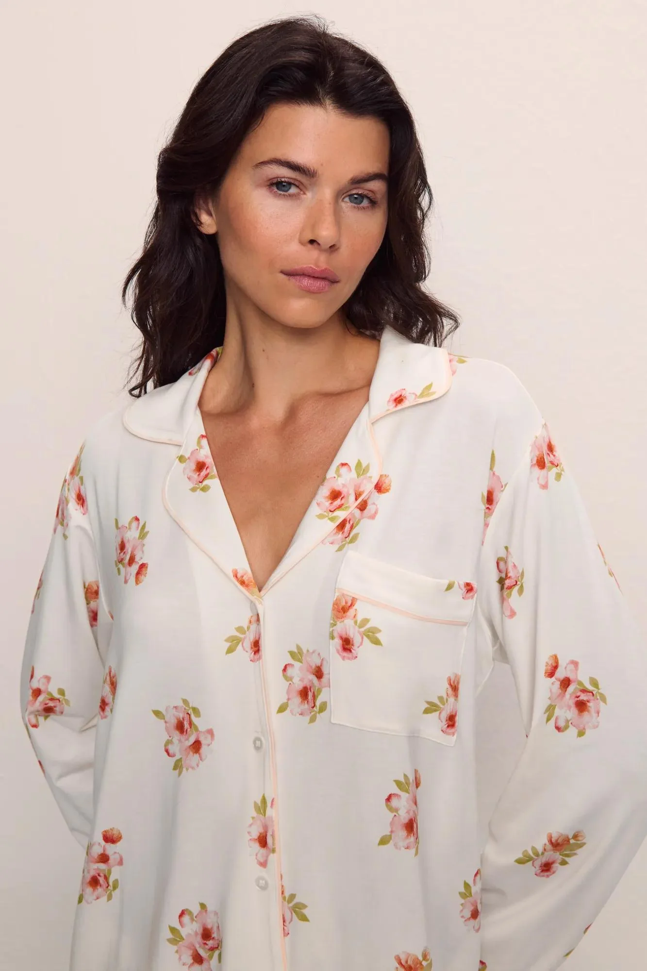 Gisele Printed TENCEL™ Modal Long PJ Set - Image 2