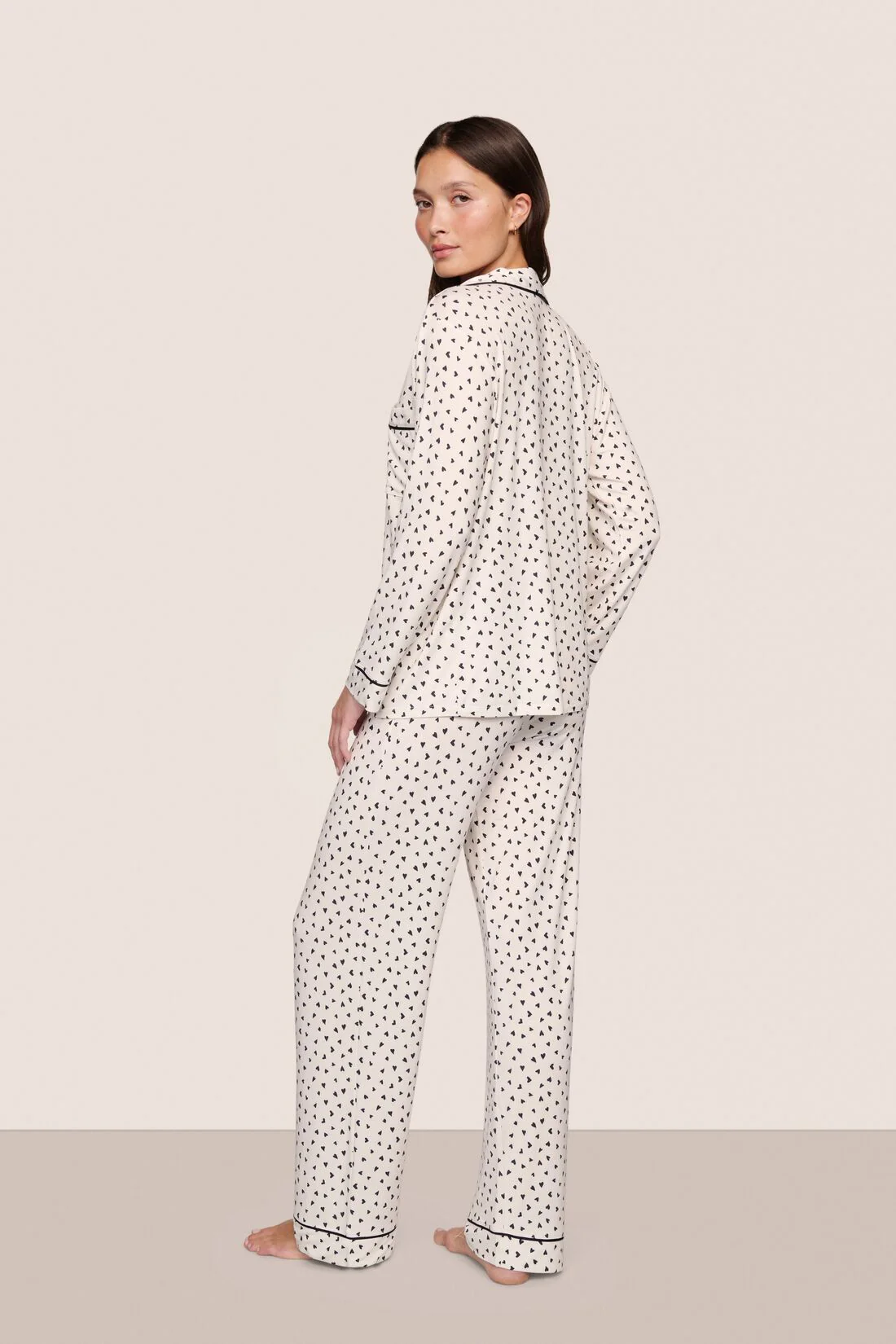 Gisele Printed TENCEL™ Modal Long PJ Set - Image 3
