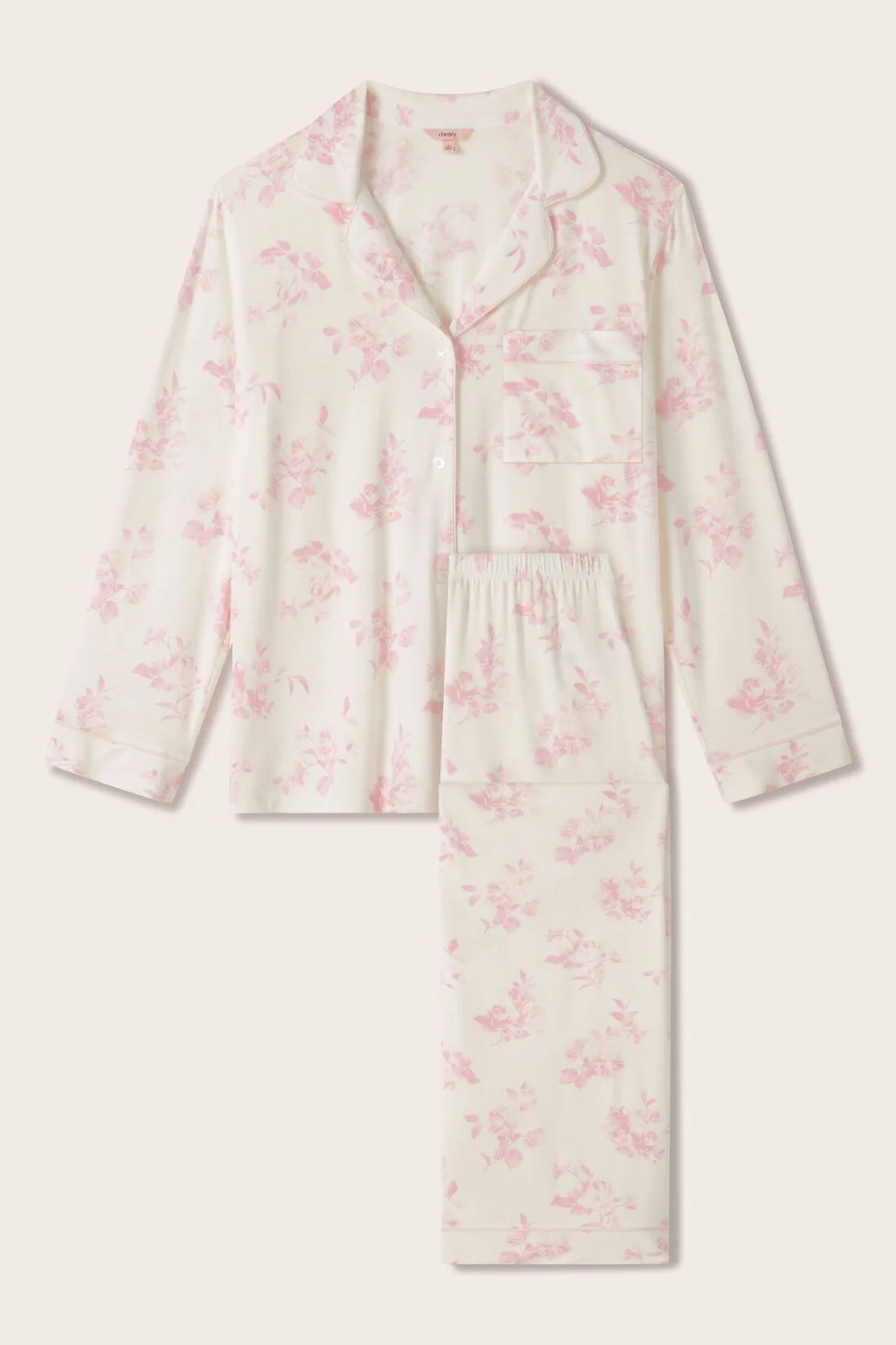 Gisele Printed TENCEL™ Modal Long PJ Set - Image 6