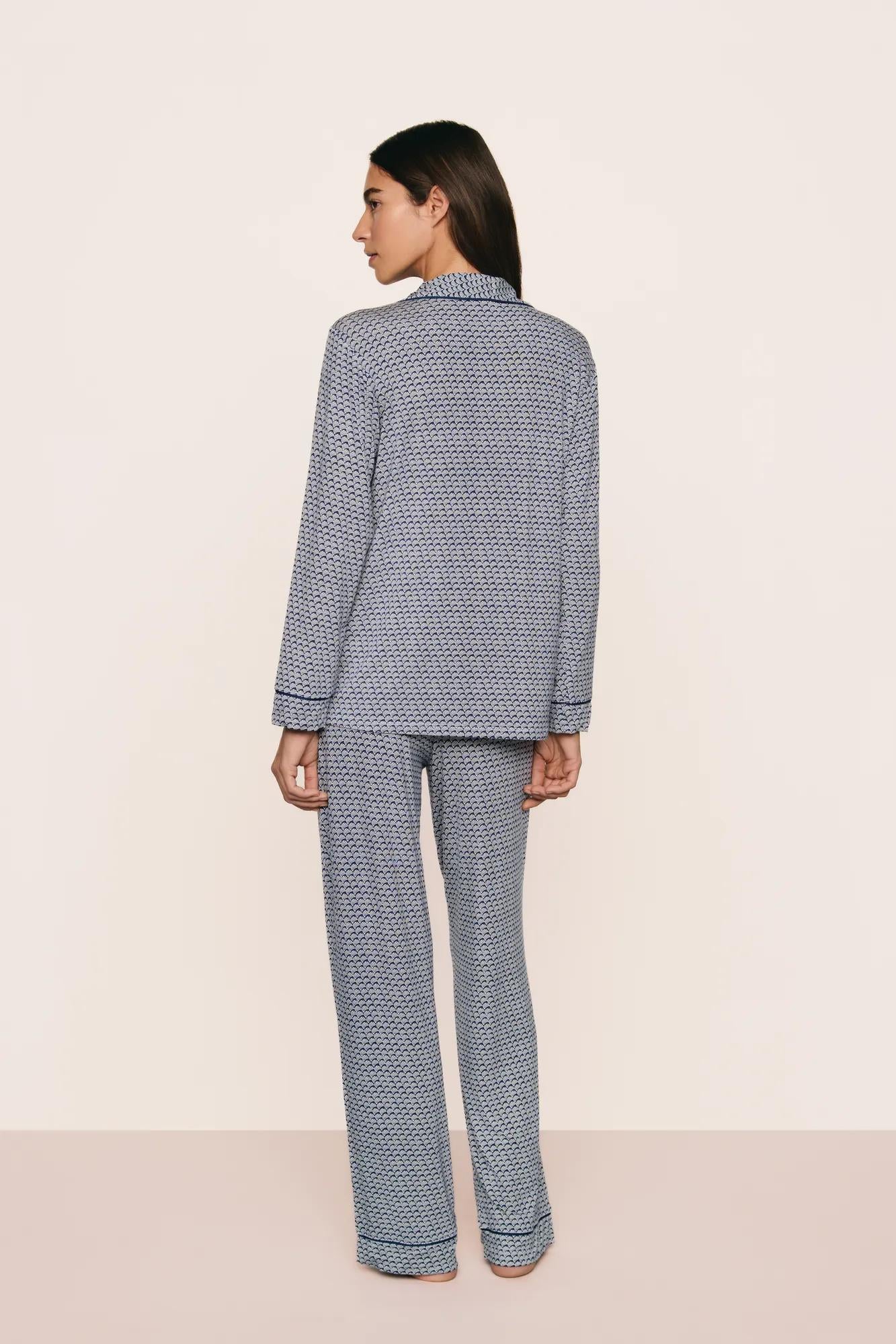 Gisele Printed TENCEL™ Modal Long PJ Set - Image 3