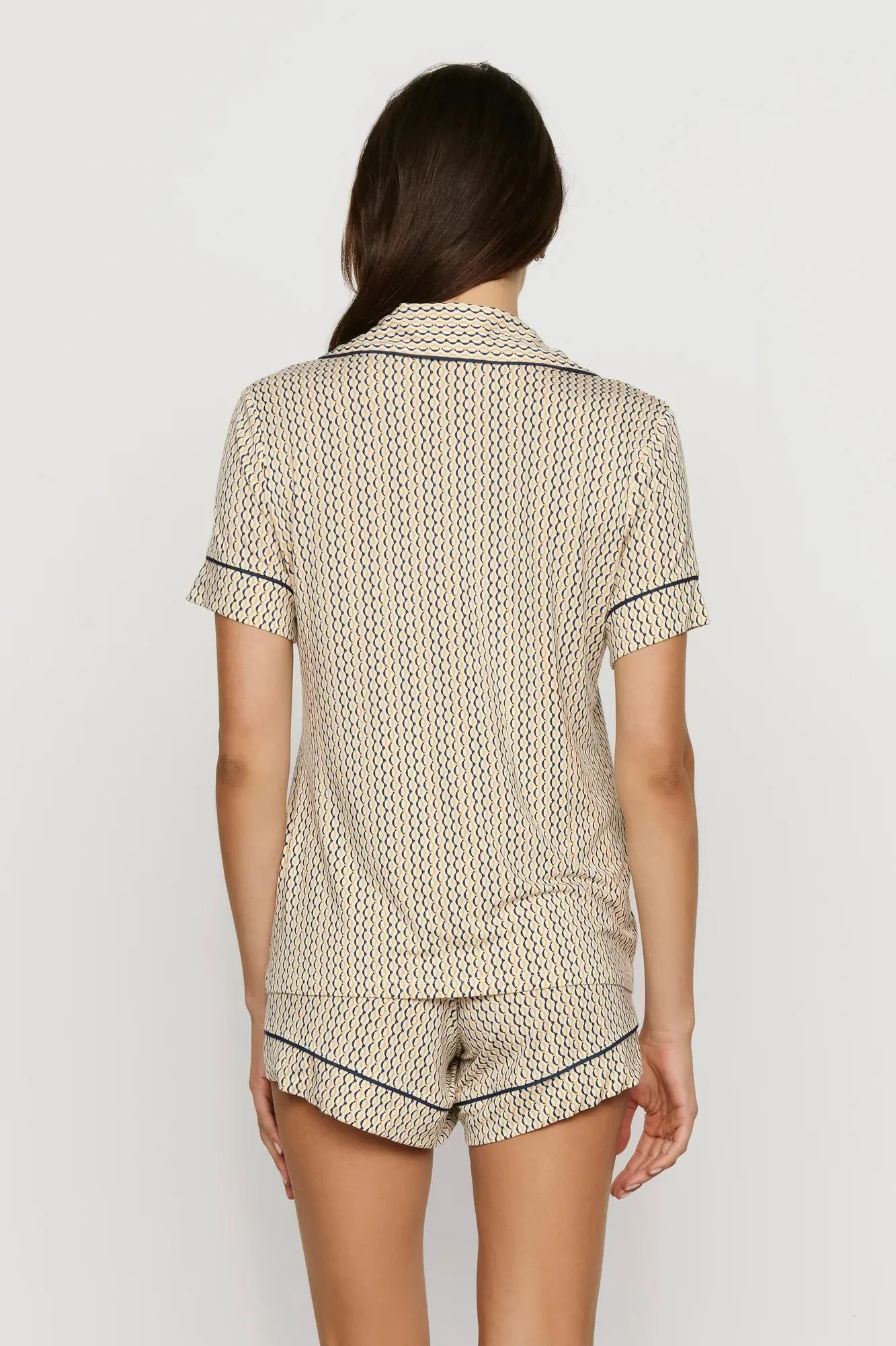 Gisele Printed TENCEL™ Modal Relaxed Short PJ Set - Image 3