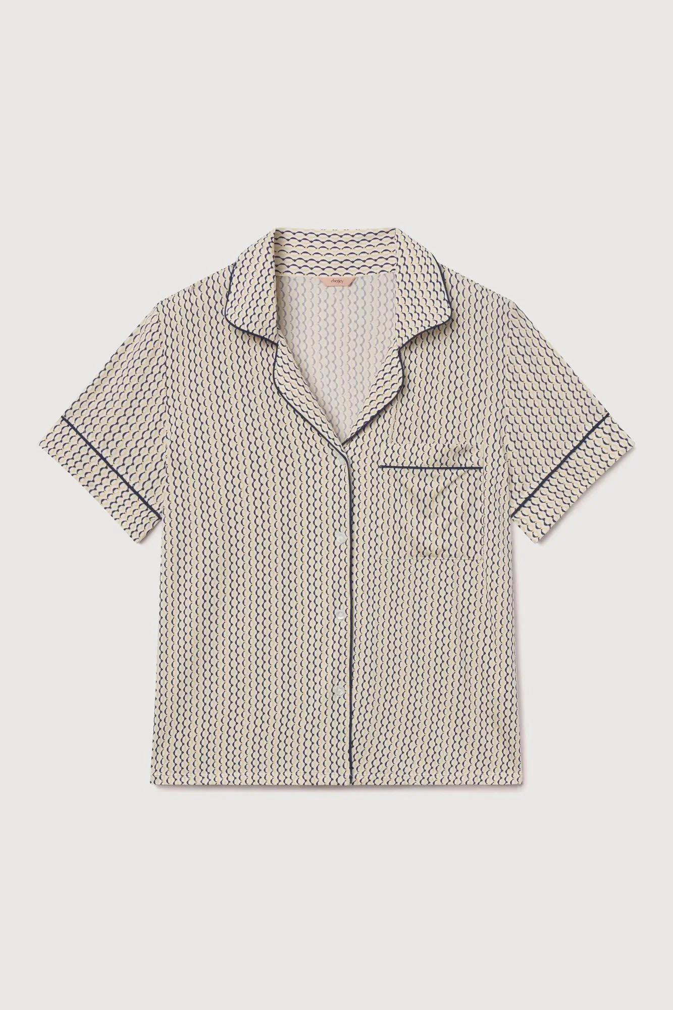 Gisele Printed TENCEL™ Modal Relaxed Short PJ Set - Image 4