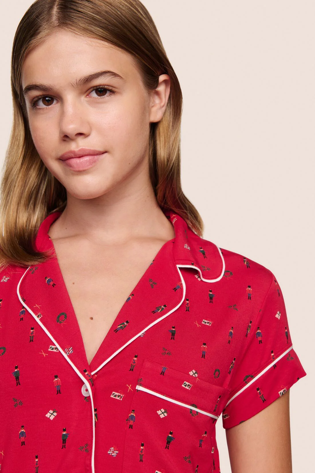 Gisele Printed TENCEL™ Modal Shortie Short PJ Set - Image 6