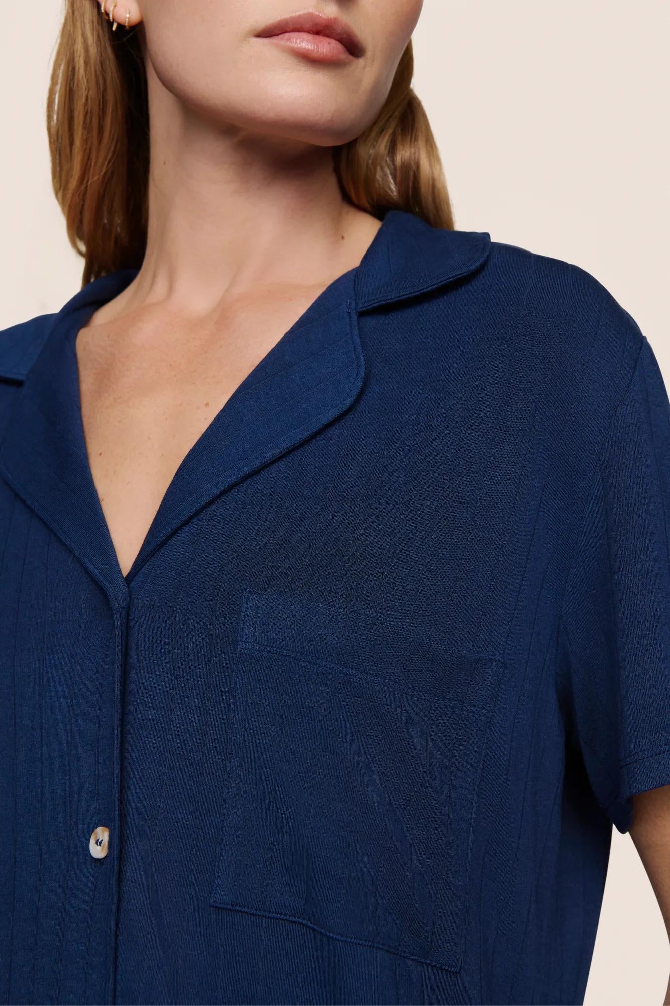 Gisele TENCEL™ Modal Rib Relaxed Short PJ Set - Image 2