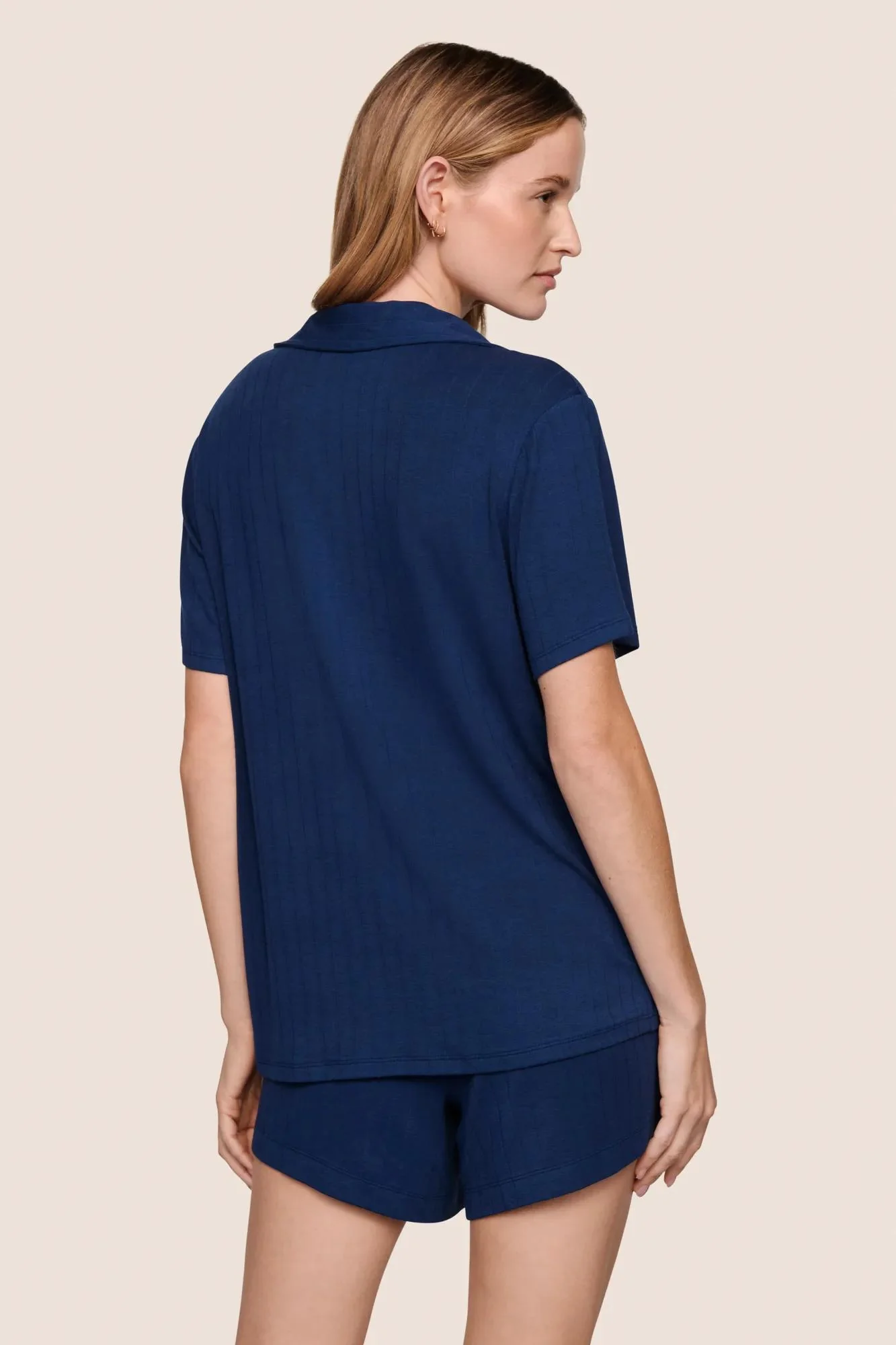 Gisele TENCEL™ Modal Rib Relaxed Short PJ Set - Image 3