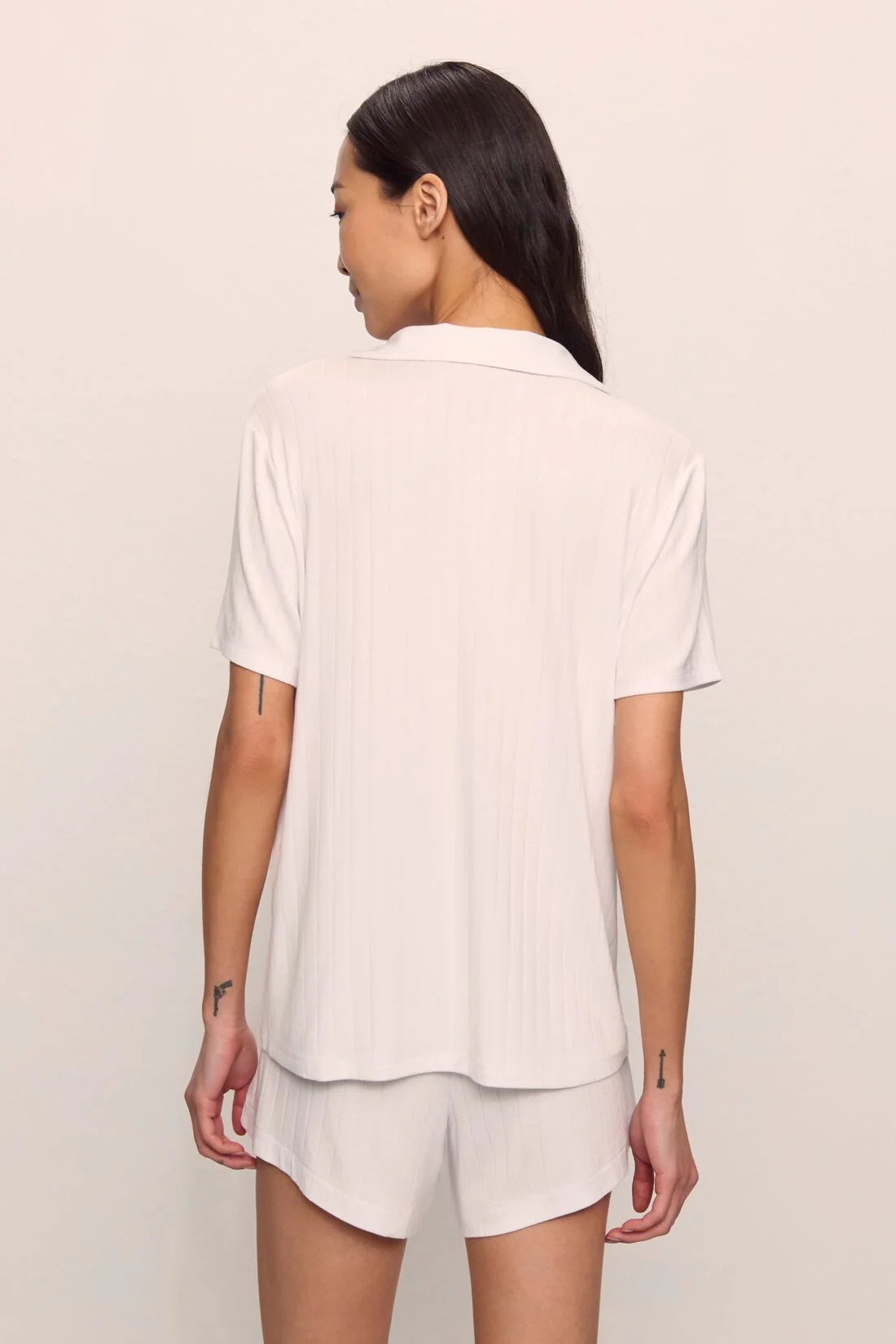 Gisele TENCEL™ Modal Rib Relaxed Short PJ Set - Image 4