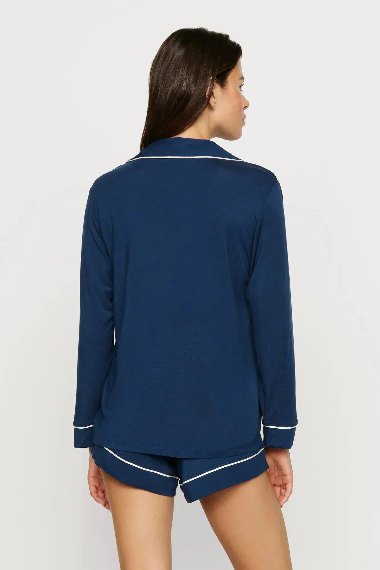 Gisele TENCEL™ Modal Long Sleeve Short PJ Set - Image 3