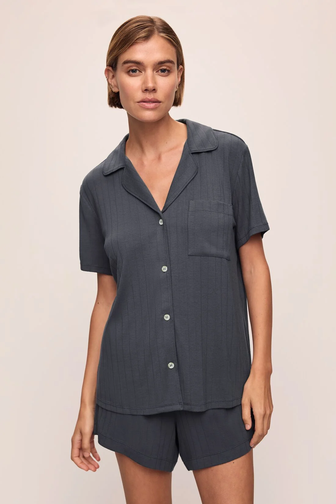 Gisele TENCEL™ Modal Rib Relaxed Short PJ Set
