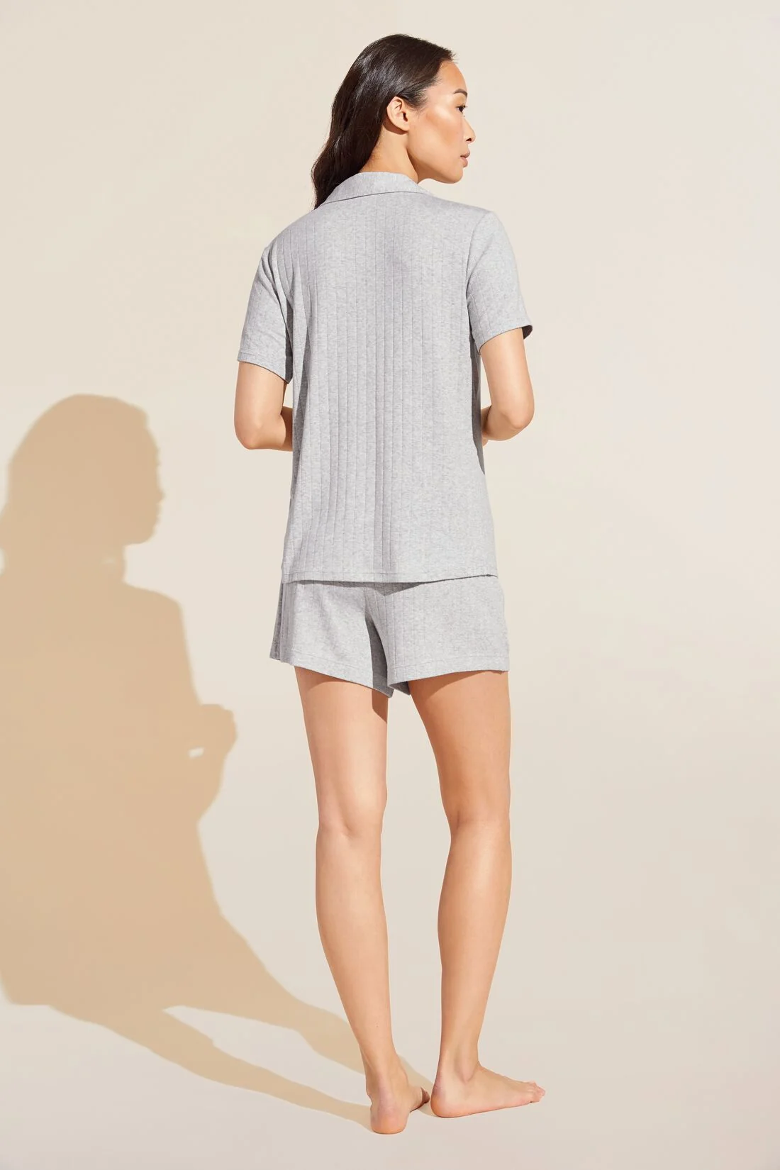 Gisele TENCEL™ Modal Rib Relaxed Short PJ Set - Image 3
