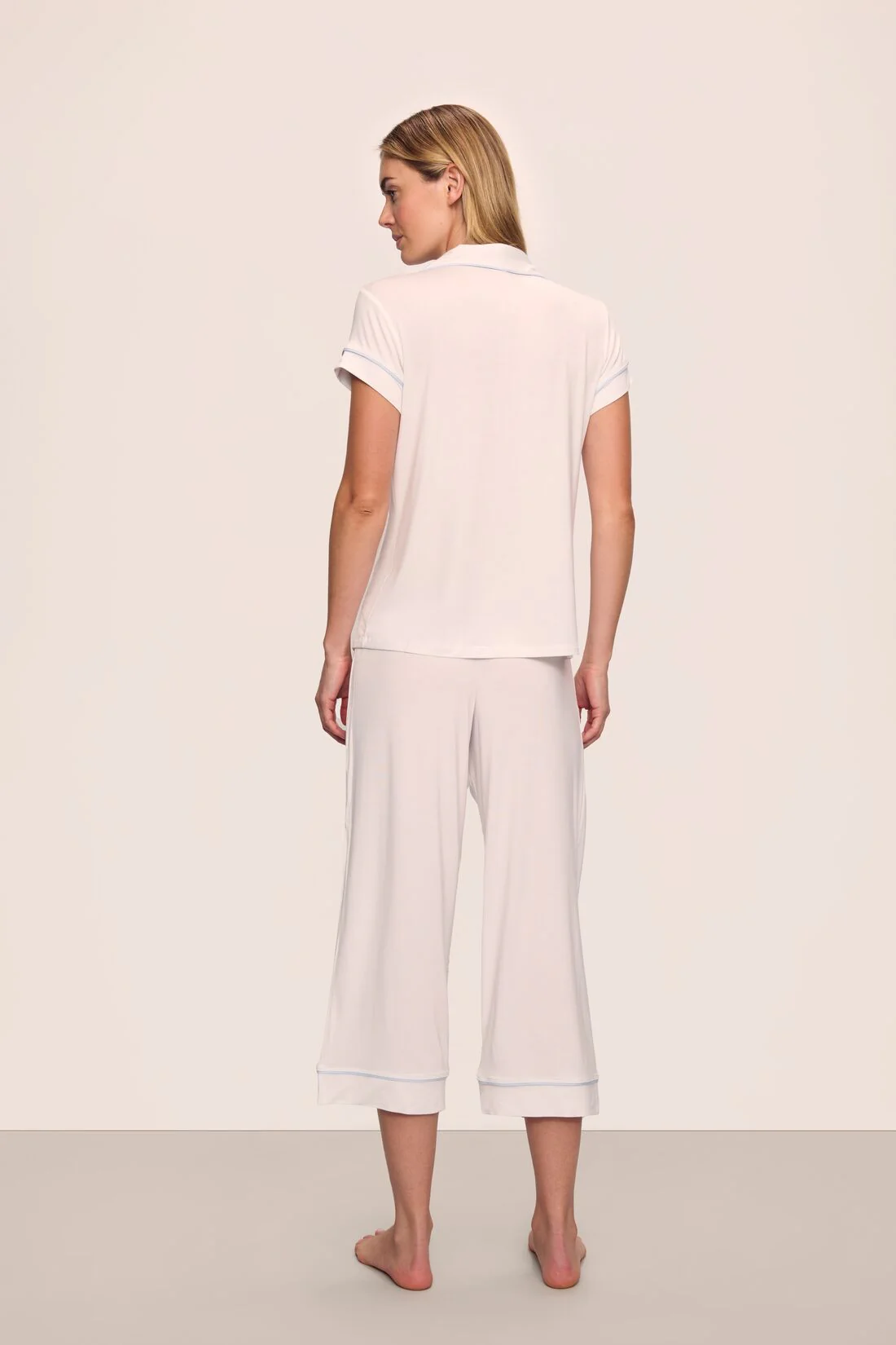 Gisele TENCEL™ Modal Short Sleeve Cropped PJ Set - Image 4