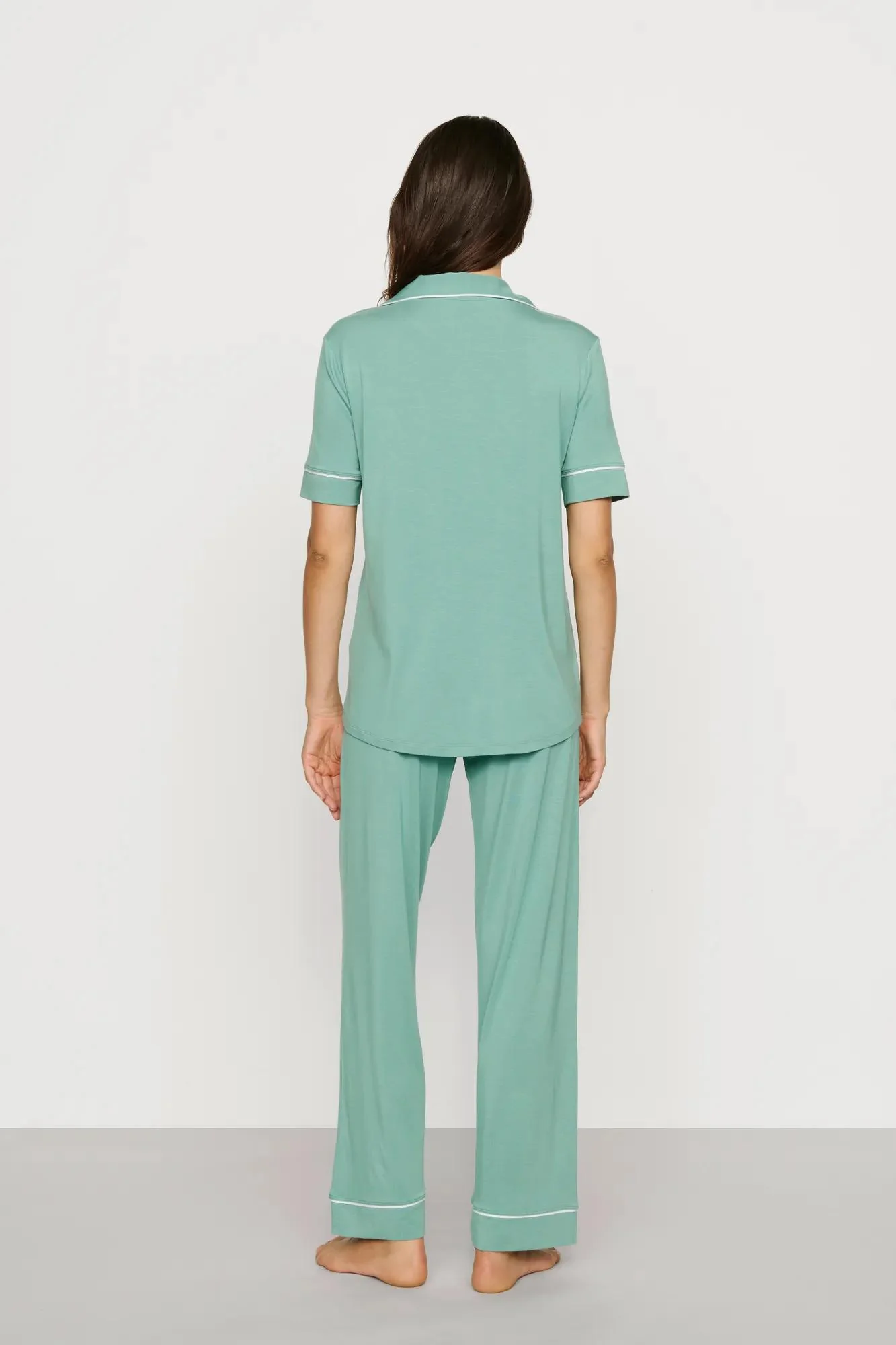 Gisele TENCEL™ Modal Short Sleeve & Pant PJ Set - Image 3