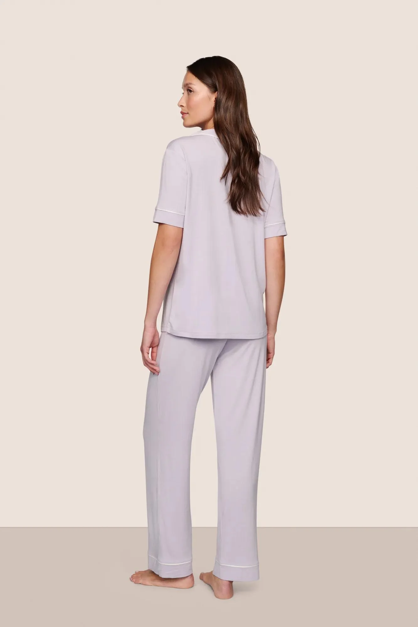 Gisele TENCEL™ Modal Short Sleeve & Pant PJ Set - Image 3