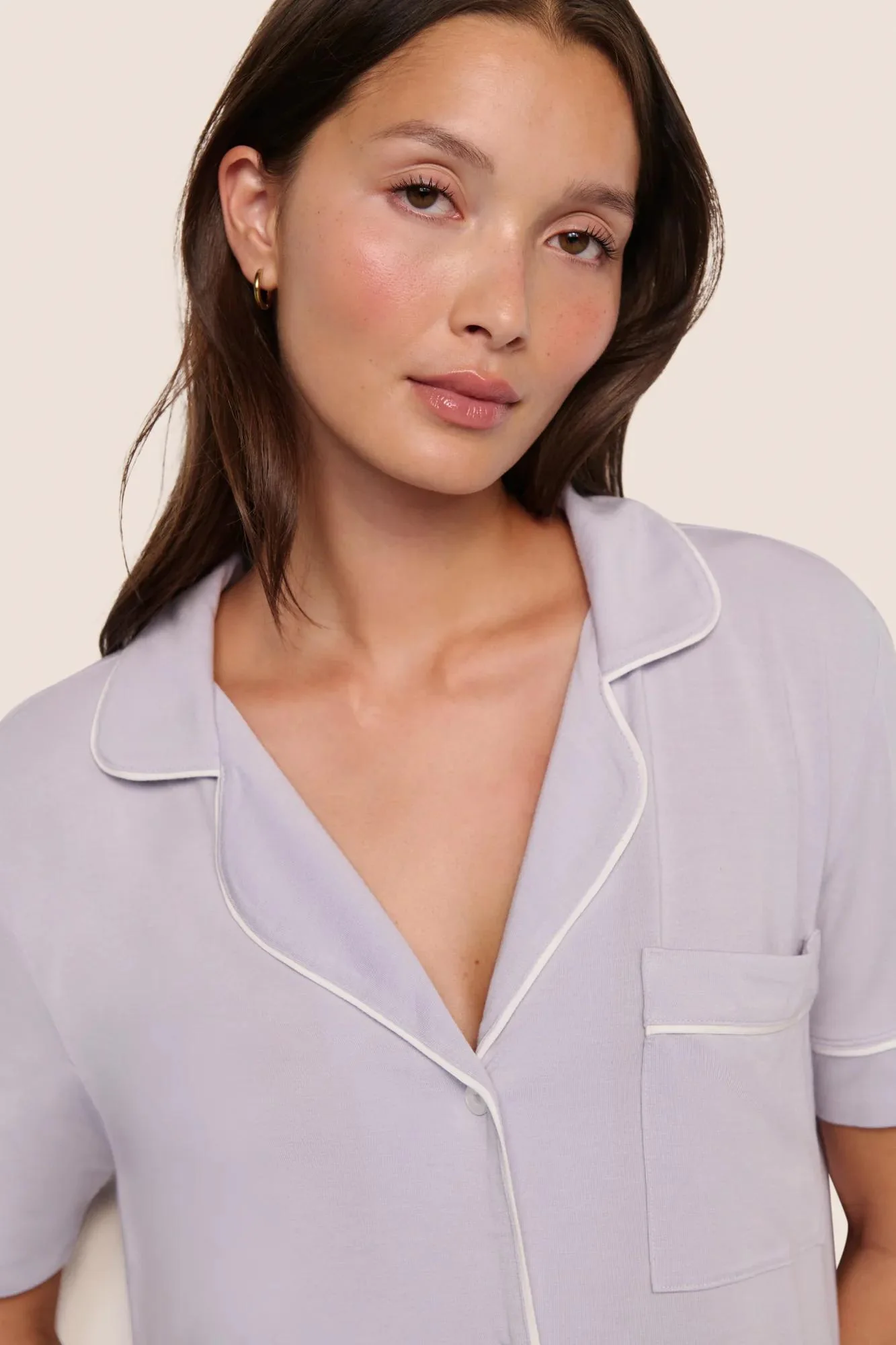 Gisele TENCEL™ Modal Short Sleeve & Pant PJ Set - Image 4