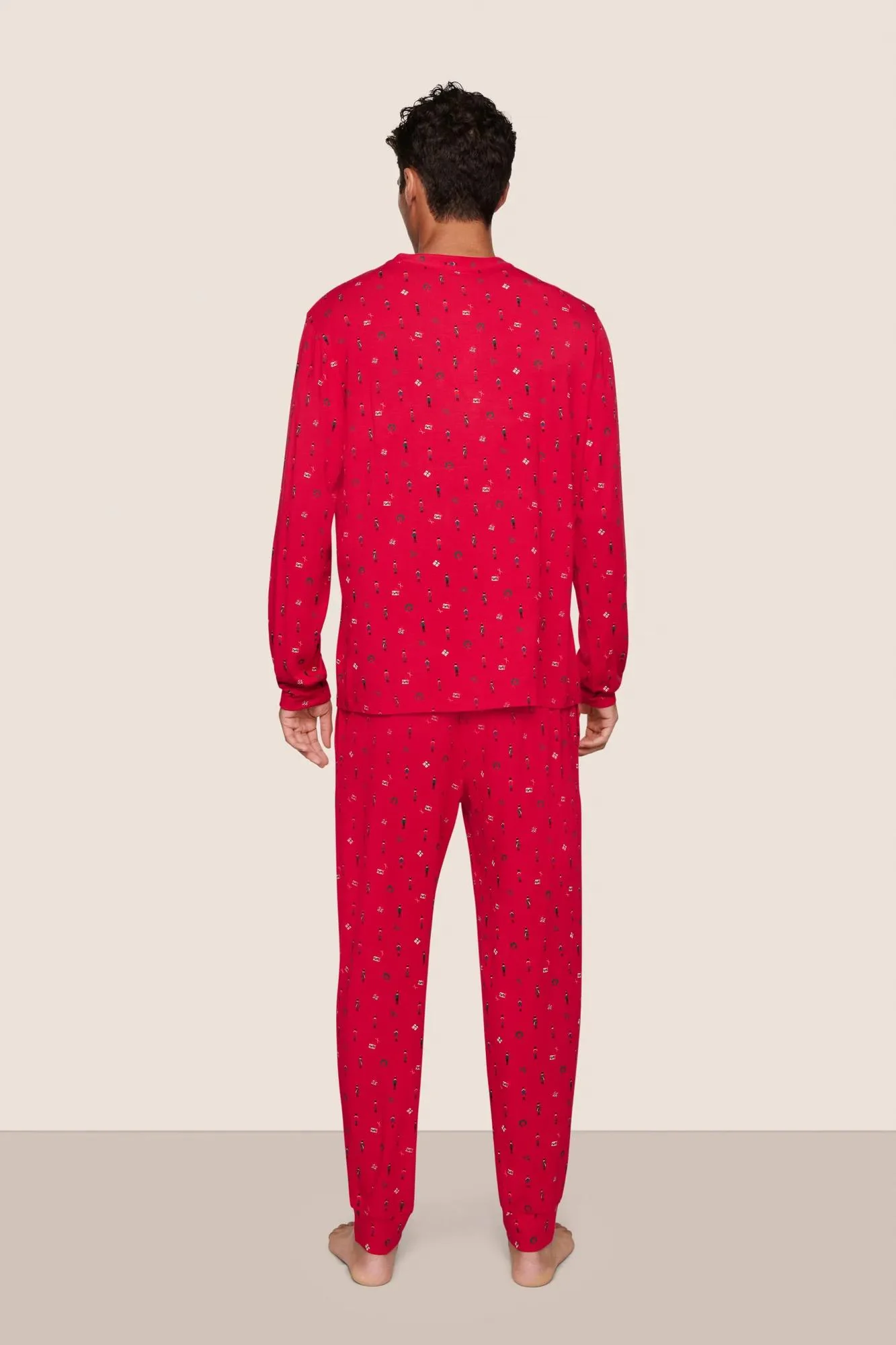 Henry Printed TENCEL™ Modal Long PJ Set - Image 3