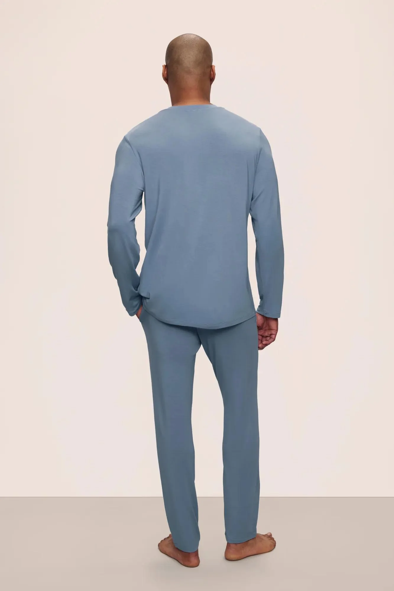 Henry TENCEL™ Modal Long Sleeve Crew PJ Set - Image 3