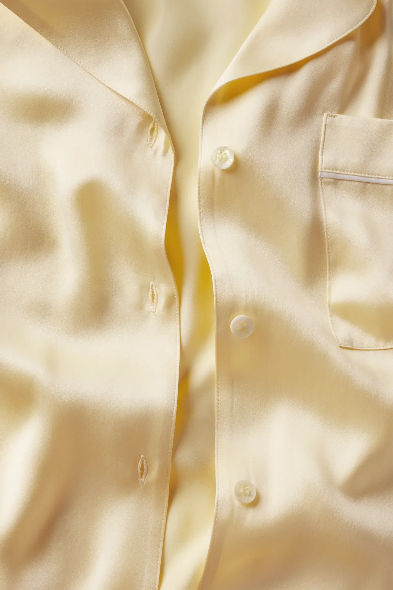 Inez Washable Silk Long PJ Set - Image 4