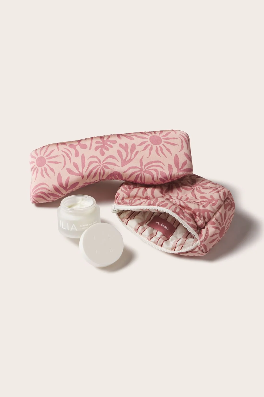 Eberjey x ILIA - Inez Washable Silk Printed Long PJ Set Bundle - Image 7