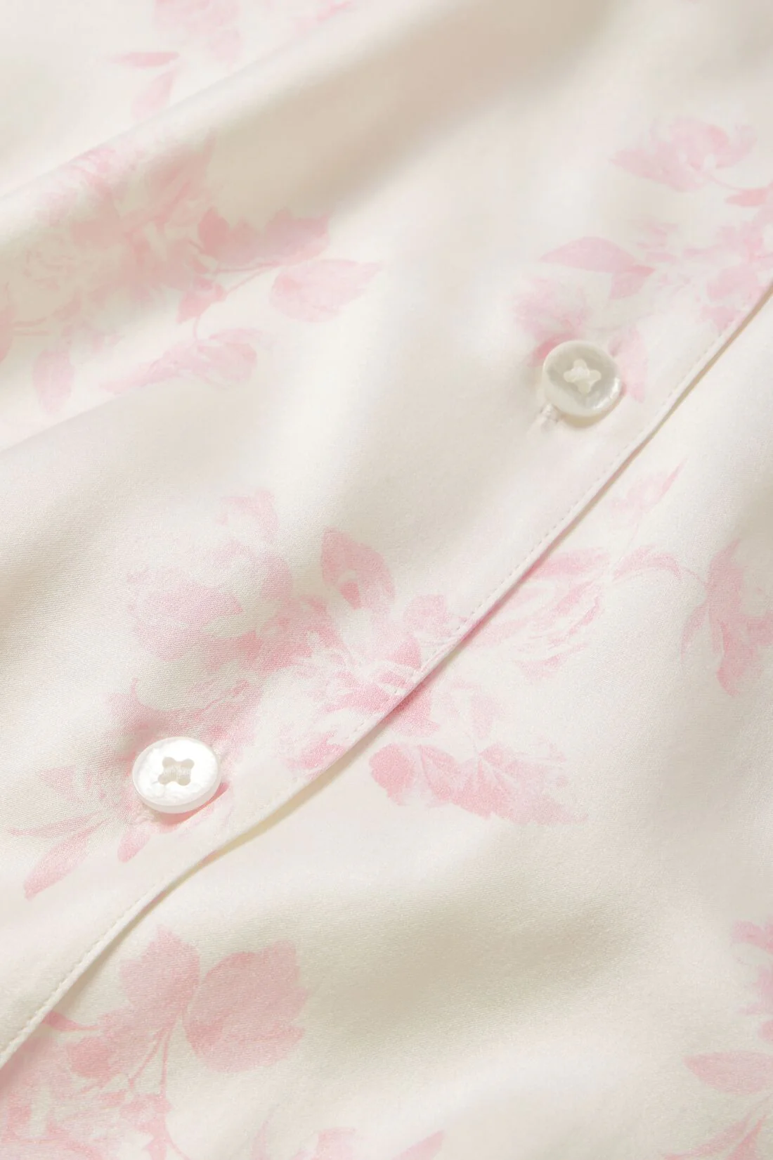 Inez Washable Silk Printed Long PJ Set - Image 4