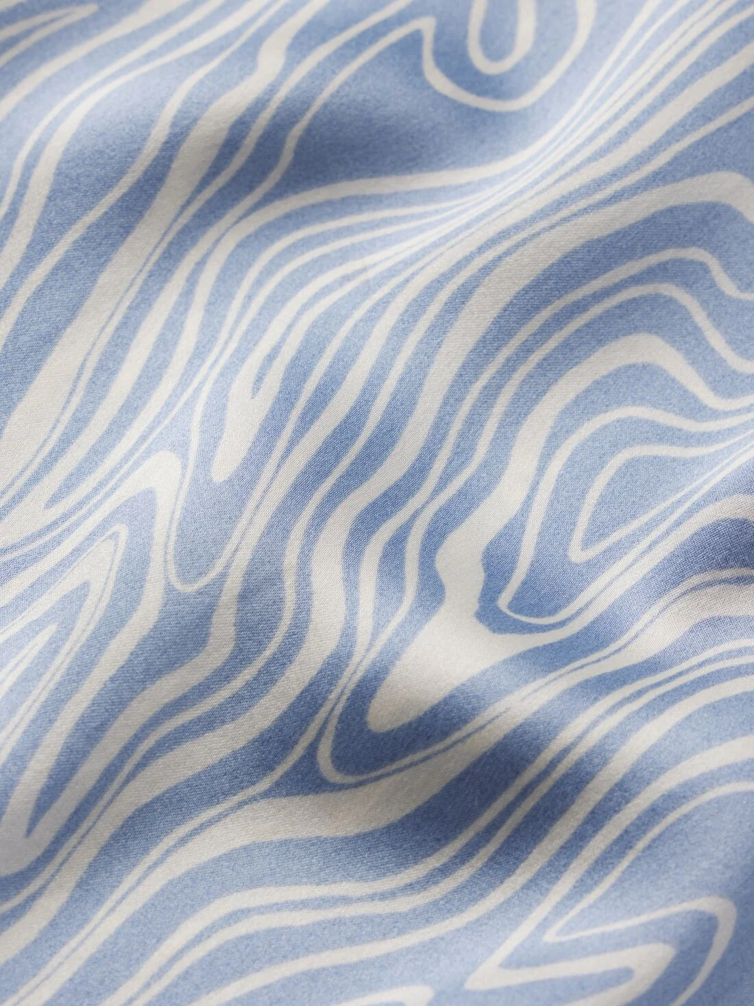 Inez Washable Silk Printed Short PJ Set - Image 3