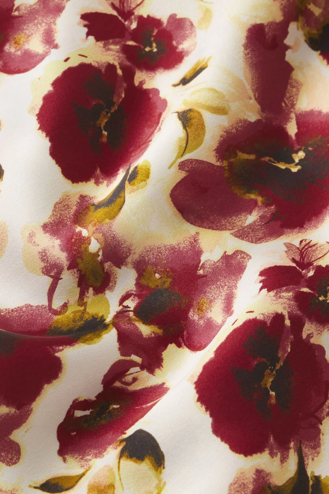 Eberjey x  Lily Aldridge - Inez Washable Silk Printed Slip - Image 8