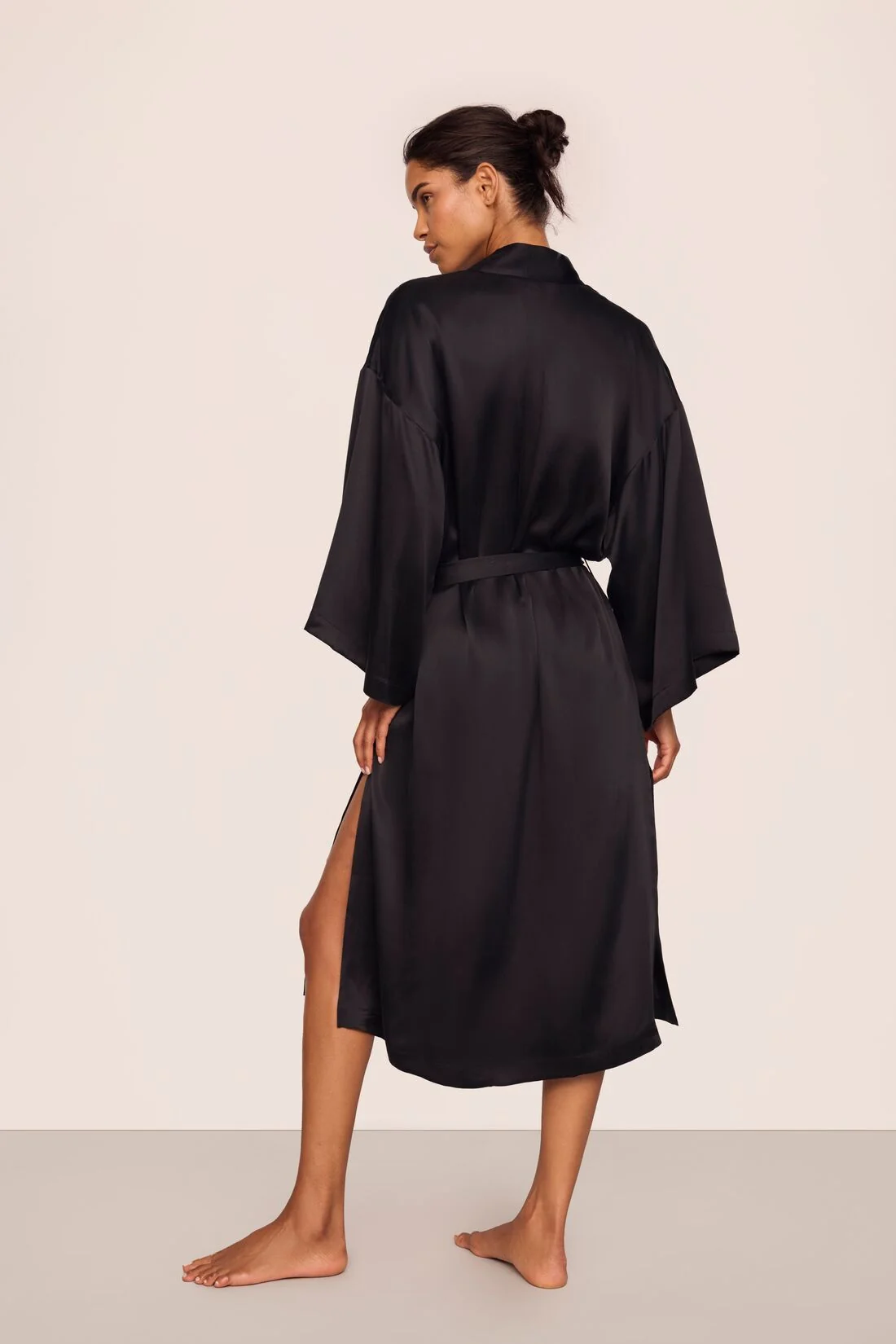 Inez Washable Silk Robe - Image 3