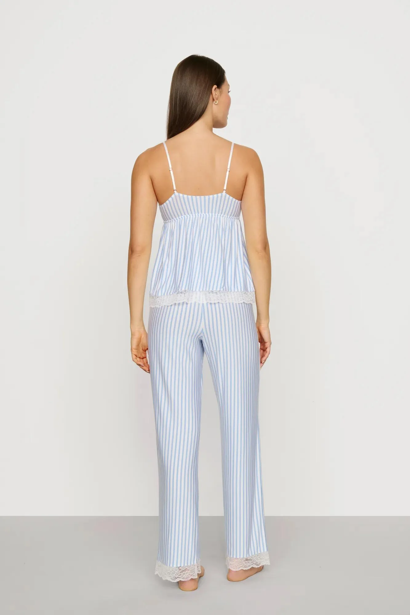 Isla TENCEL™ Modal Cami & Straight Leg Pant PJ Set - Image 4