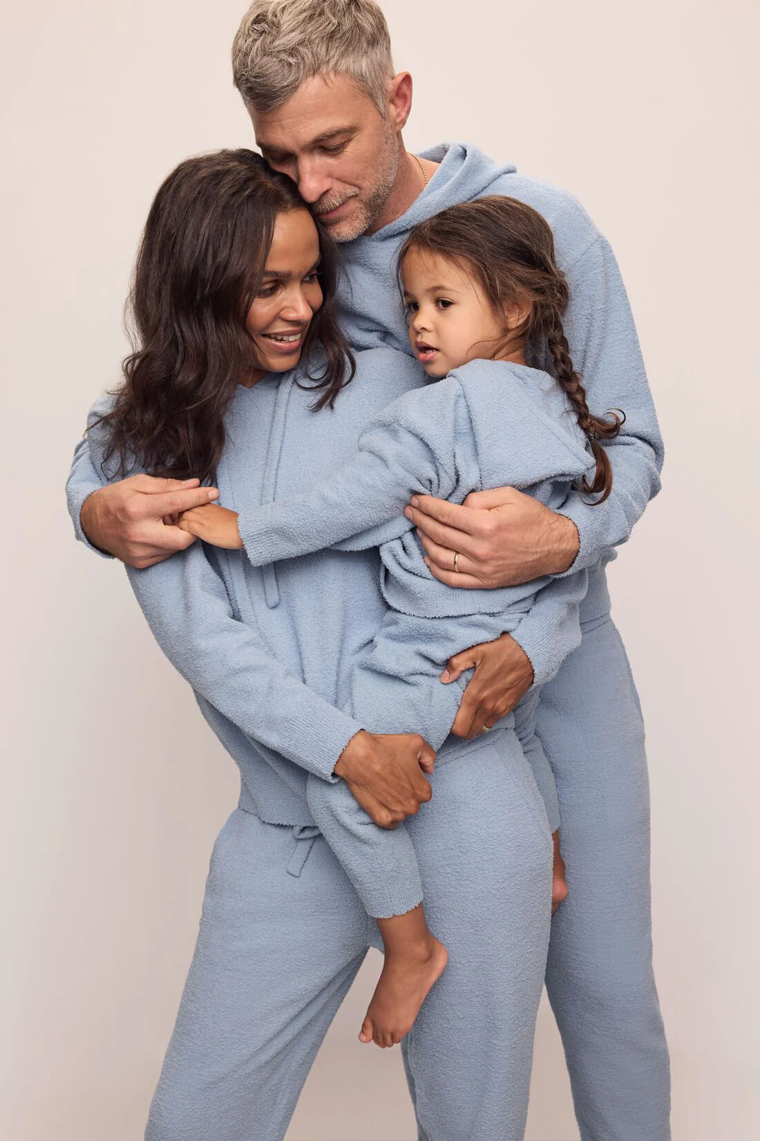 Kid's Recycled Boucle Hoodie & Jogger Set - Image 3