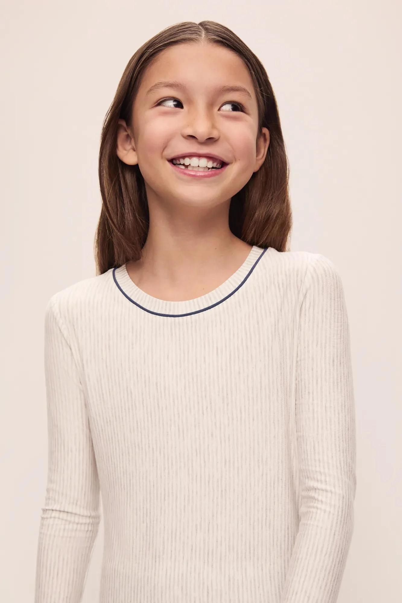 Kids Printed TENCEL™ Modal Unisex Long PJ Set - Image 2