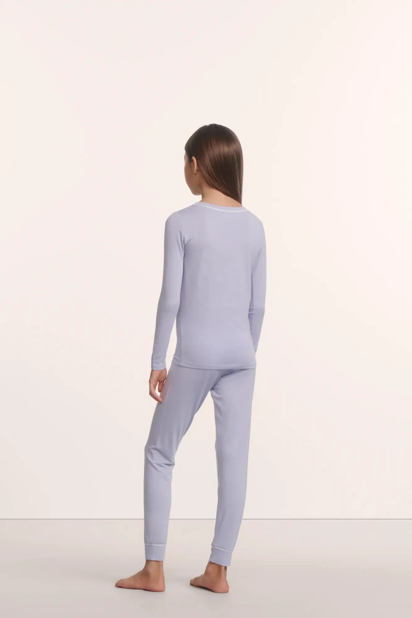 Kids TENCEL™ Modal Unisex Long PJ Set - Image 2