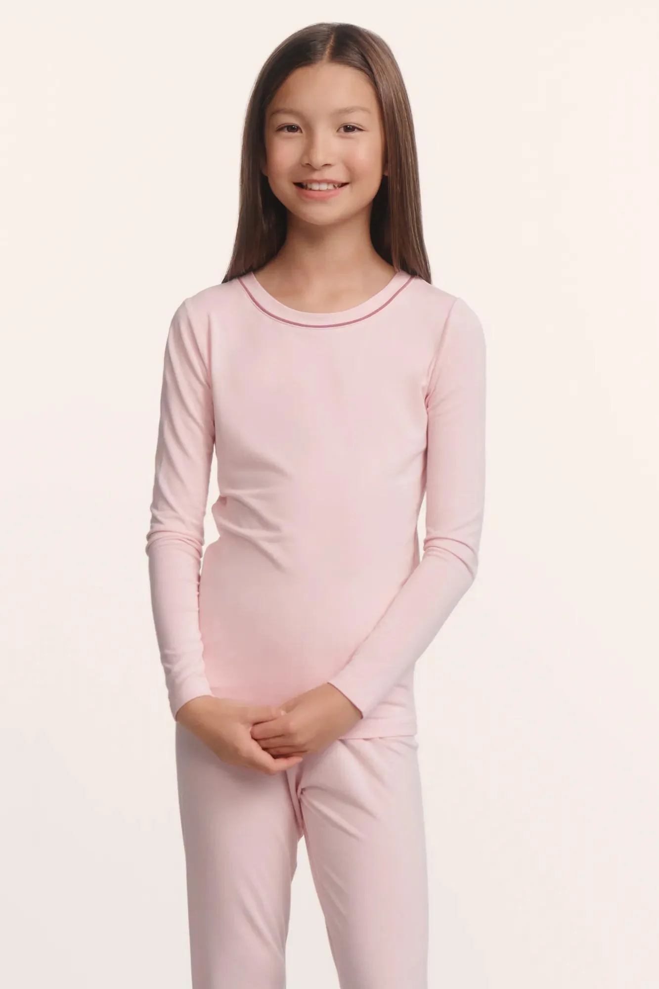 Kids TENCEL™ Modal Unisex Long PJ Set - Image 2