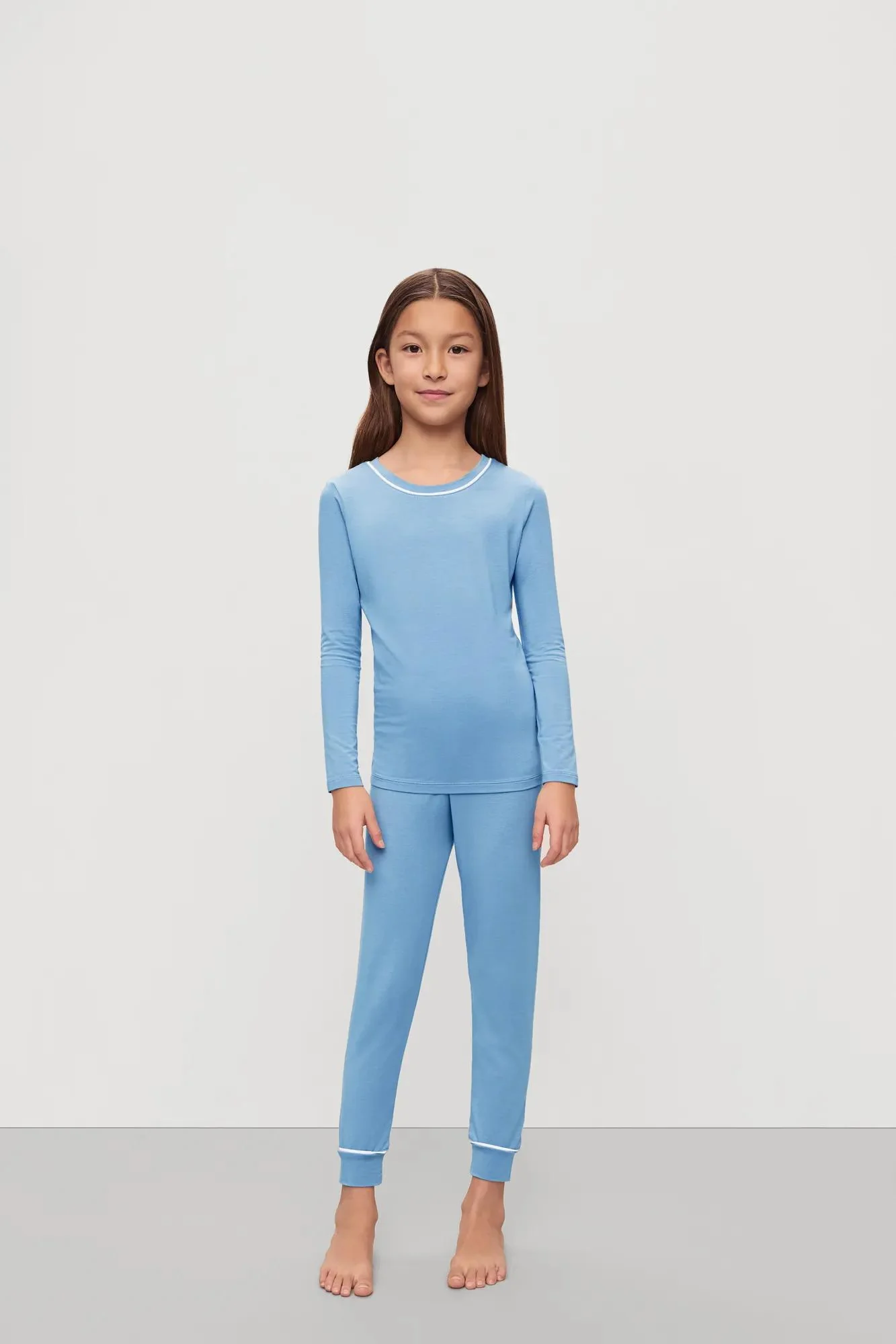 Kids TENCEL™ Modal Unisex Long PJ Set