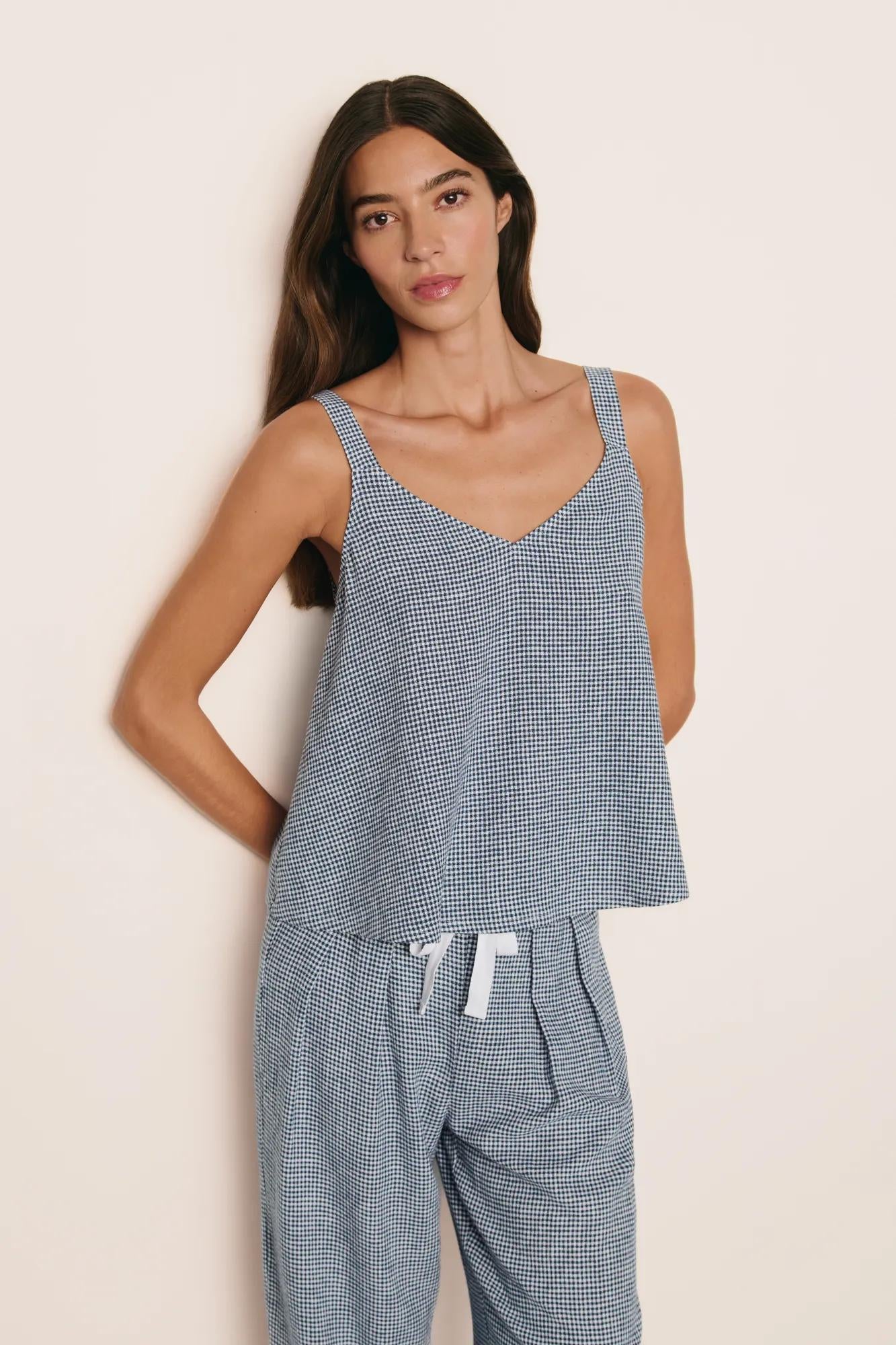 Linen Blend Relaxed Pant - Image 3