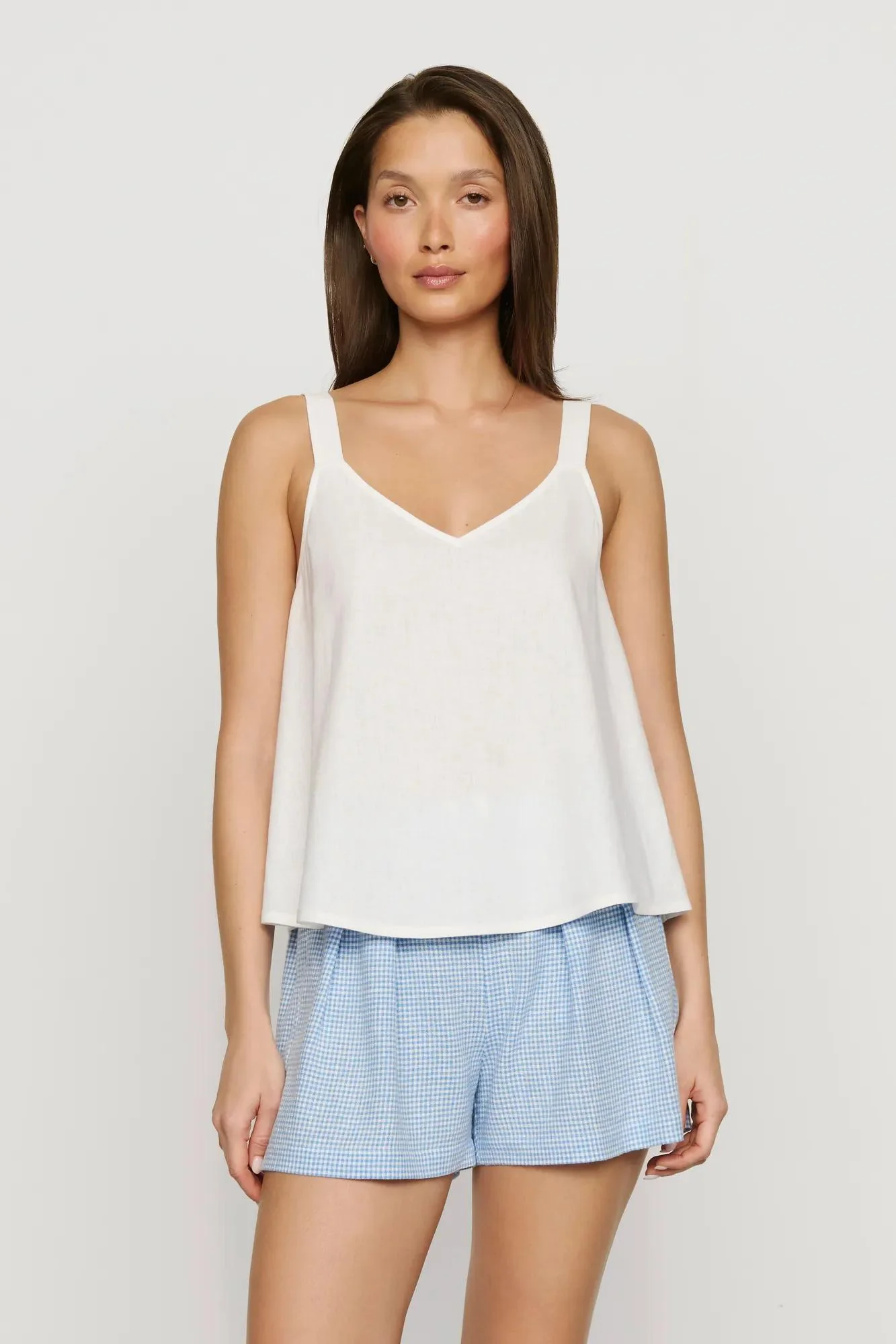 Linen Blend Relaxed Short - Image 3