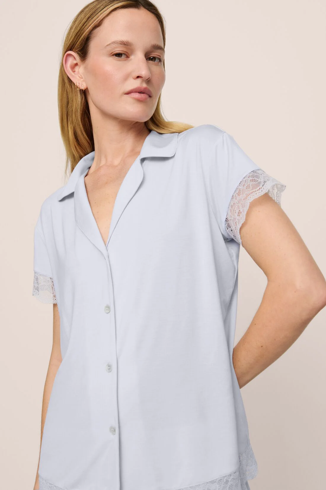Malou TENCEL™ Modal Shortie Short PJ Set - Image 3