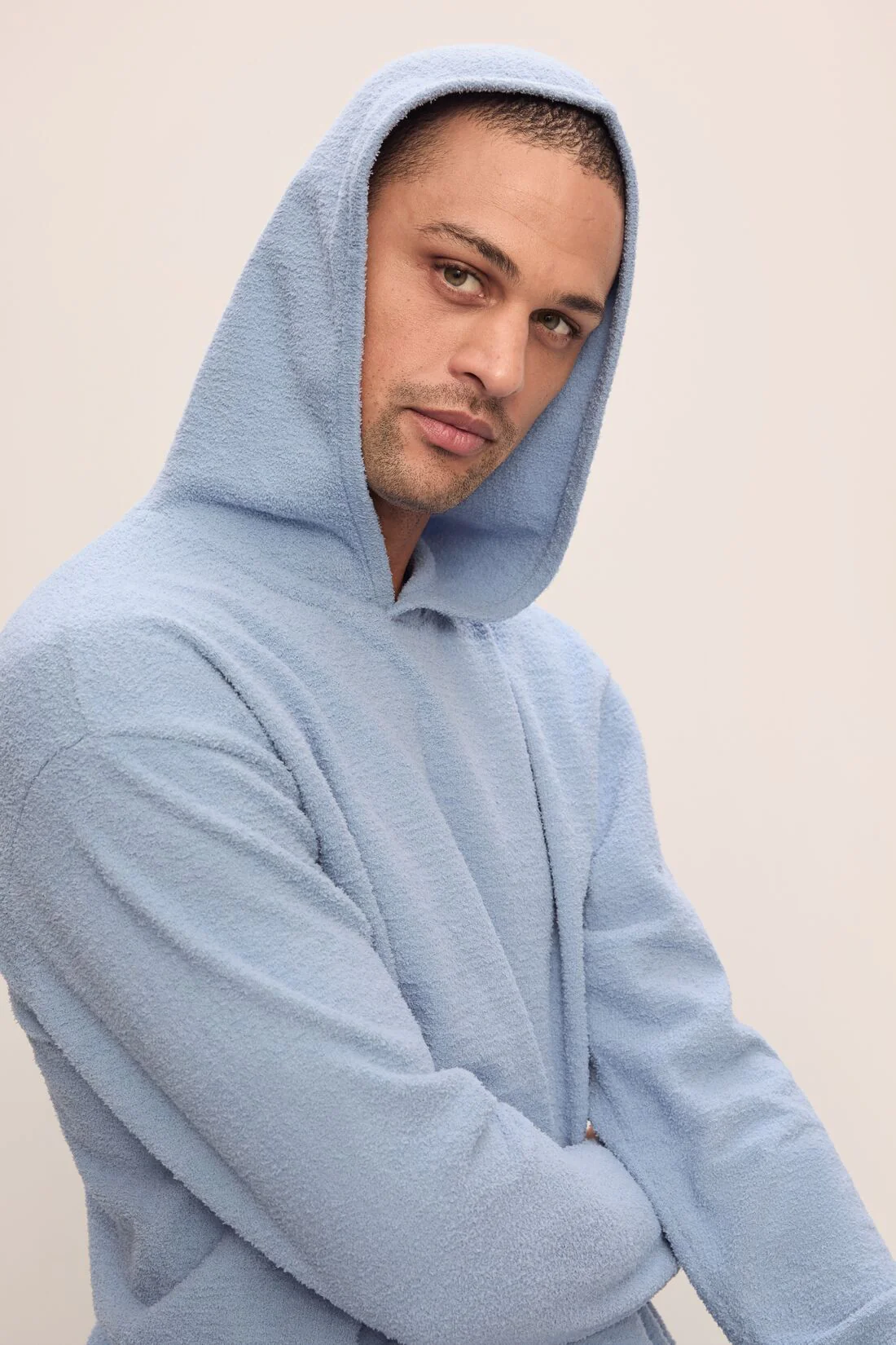 Men's Recycled Boucle Hoodie - Image 4