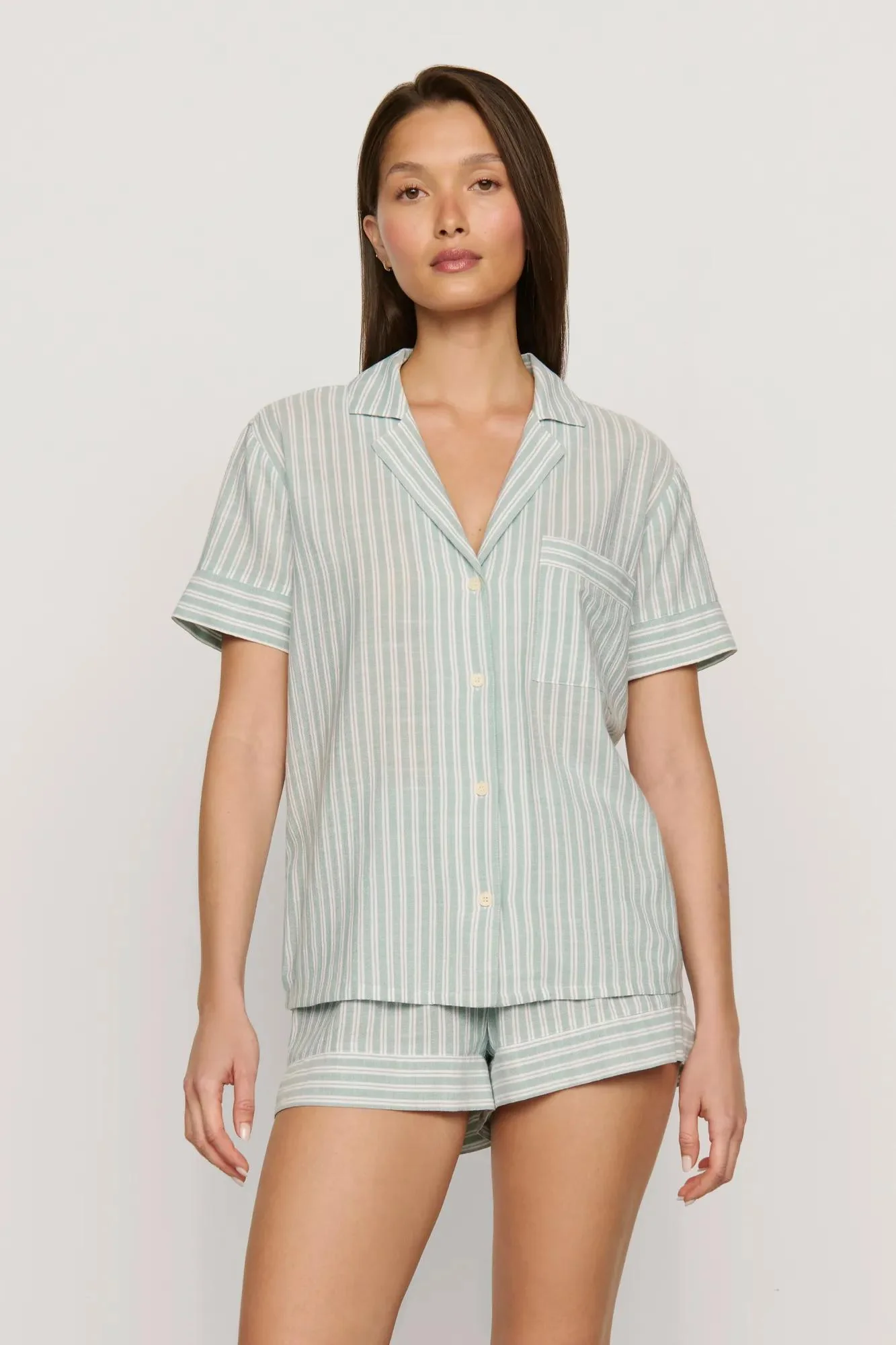 Nautico Shortie Short PJ Set - Image 3