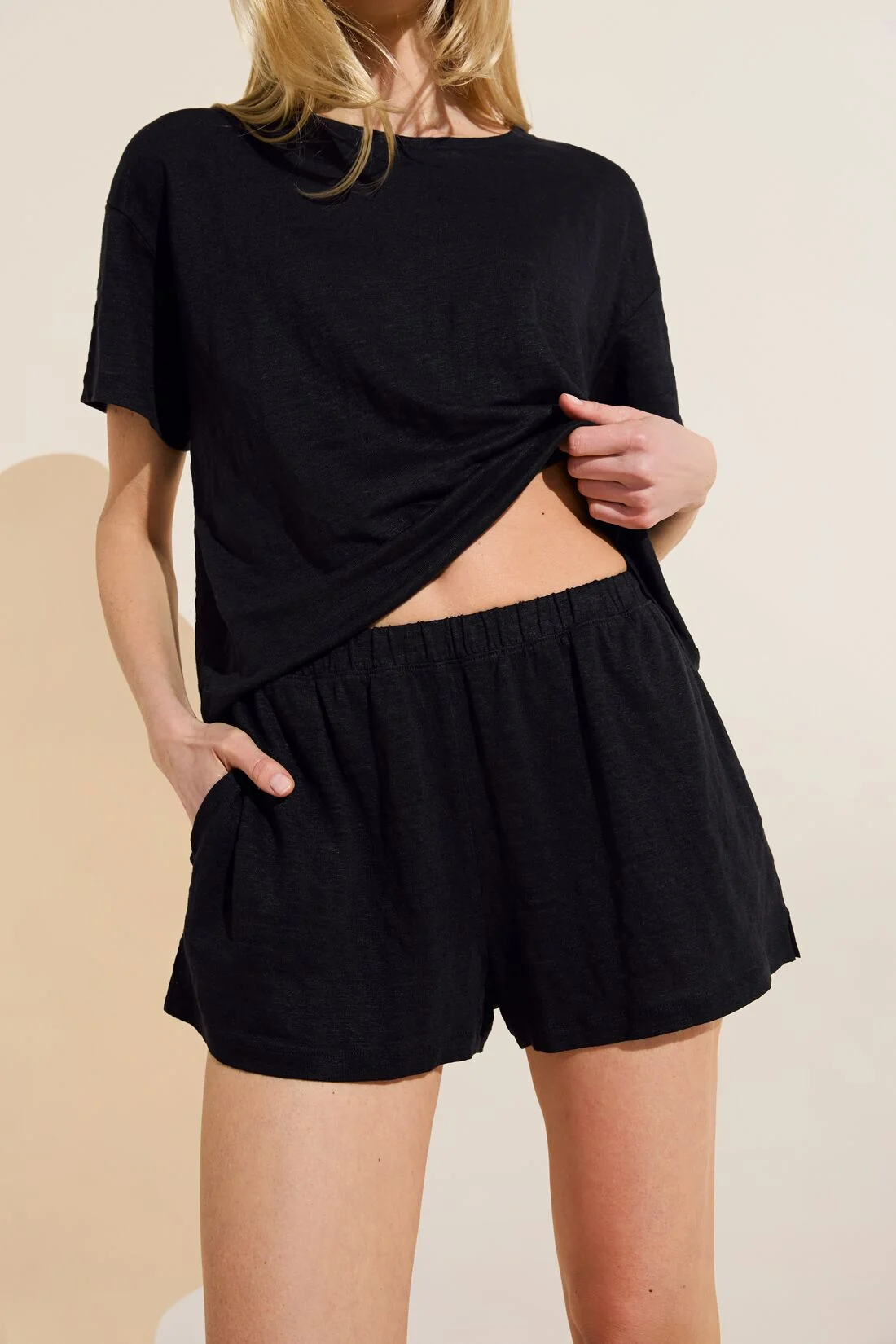 Organic Linen Knit Short - Image 2