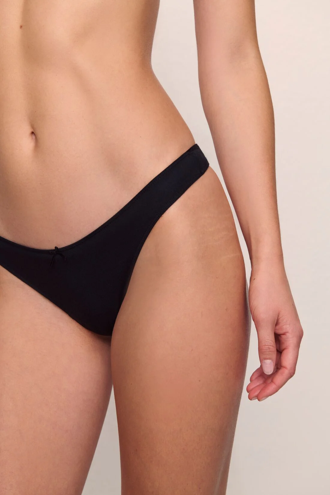 Pima Stretch Cotton Thong - Image 3